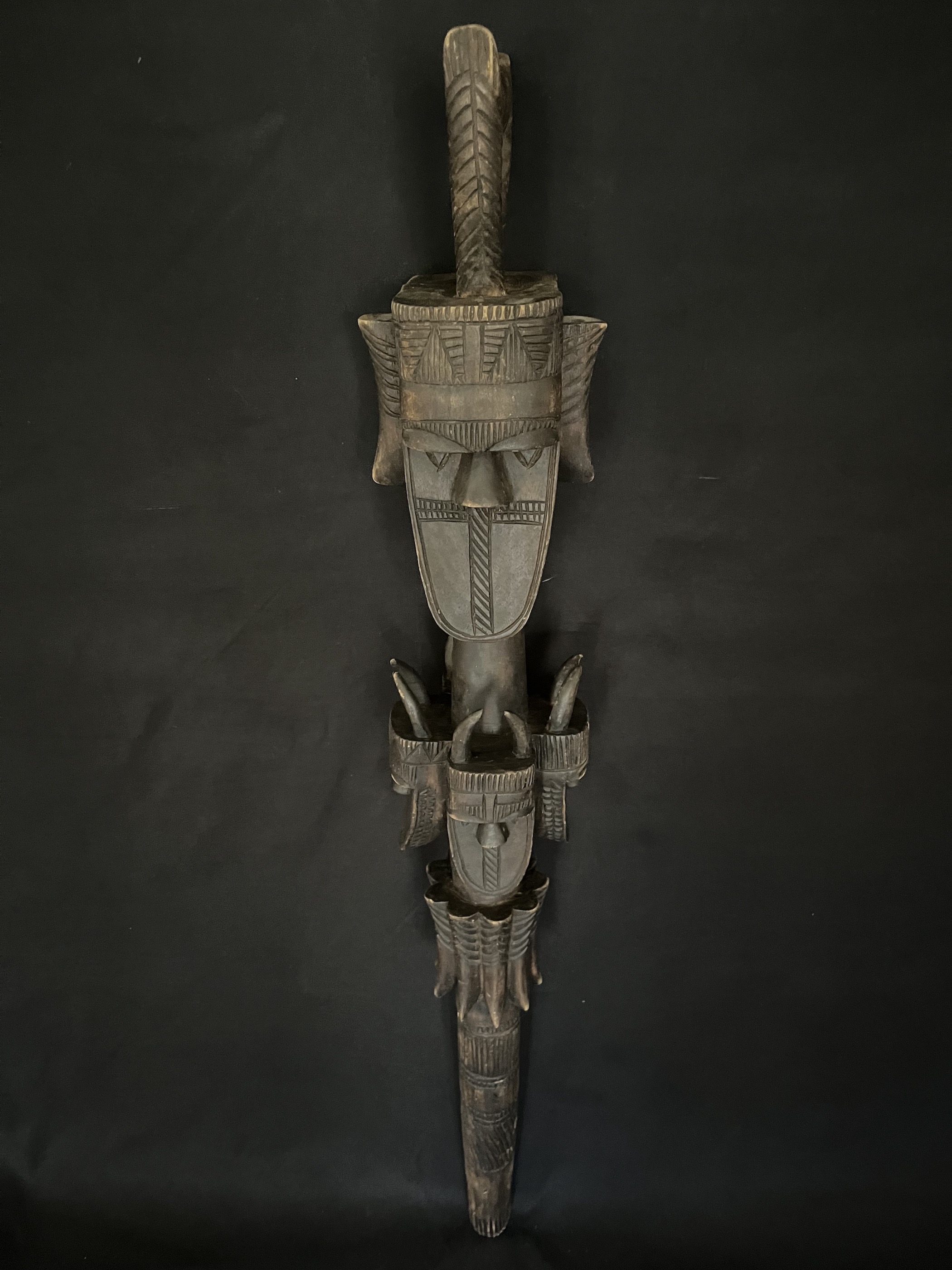 Photo 4 — Sceptre cérémonial Toma — Toma, Guinée — Art tribal Africain