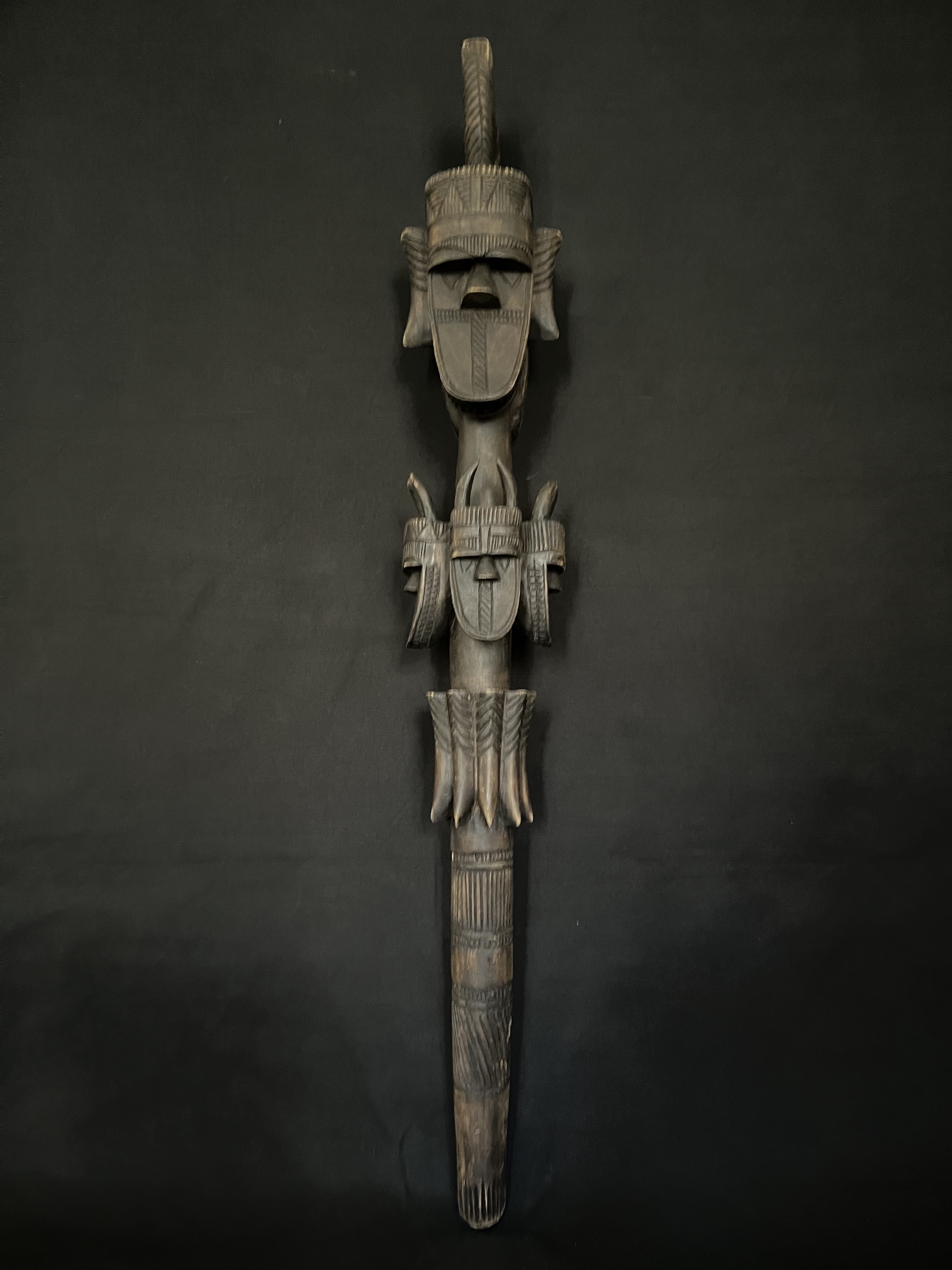 Photo 5 — Sceptre cérémonial Toma — Toma, Guinée — Art tribal Africain