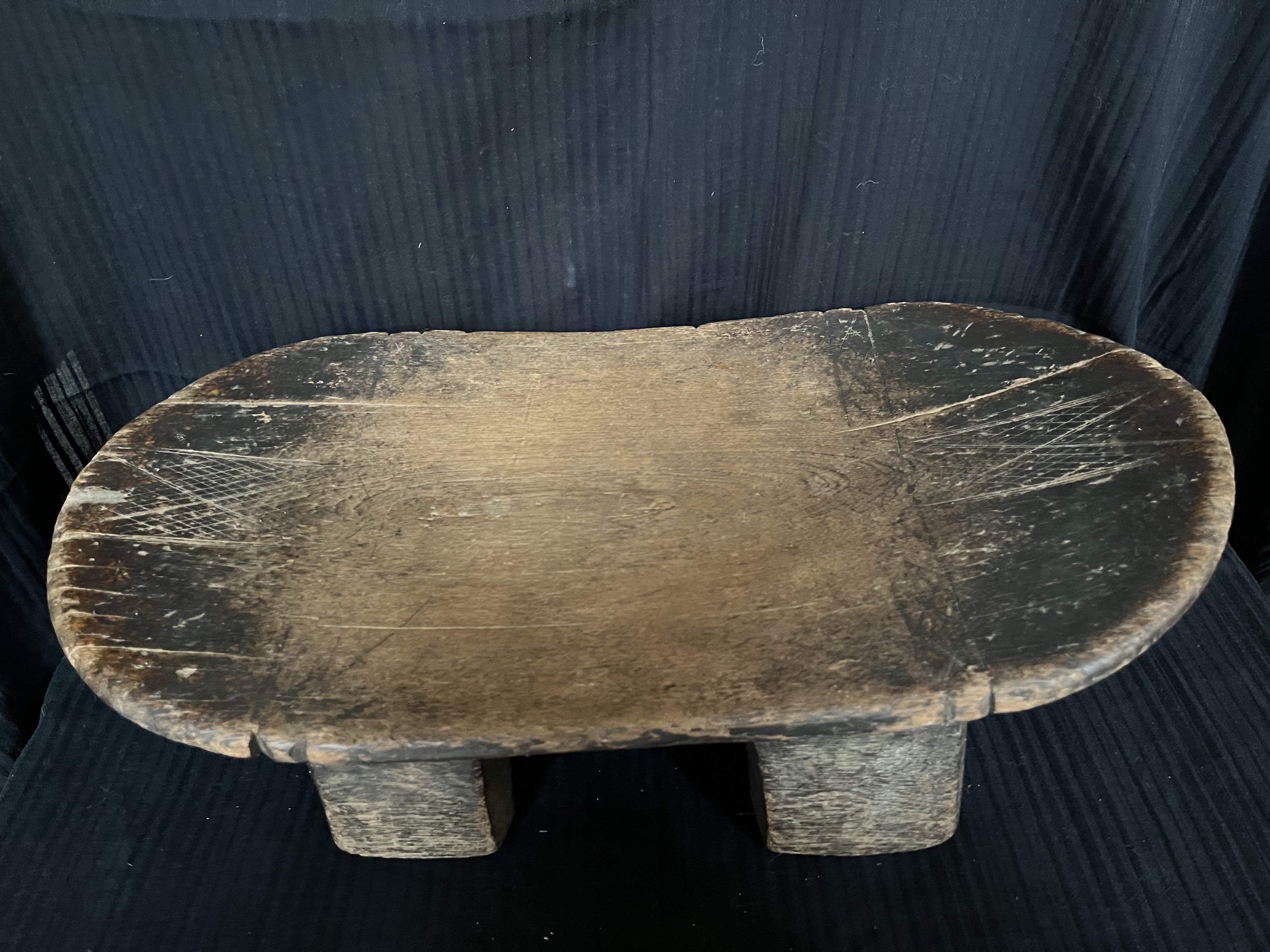 Tabouret traditionnel  — Peulh, Mali — Art tribal Africain