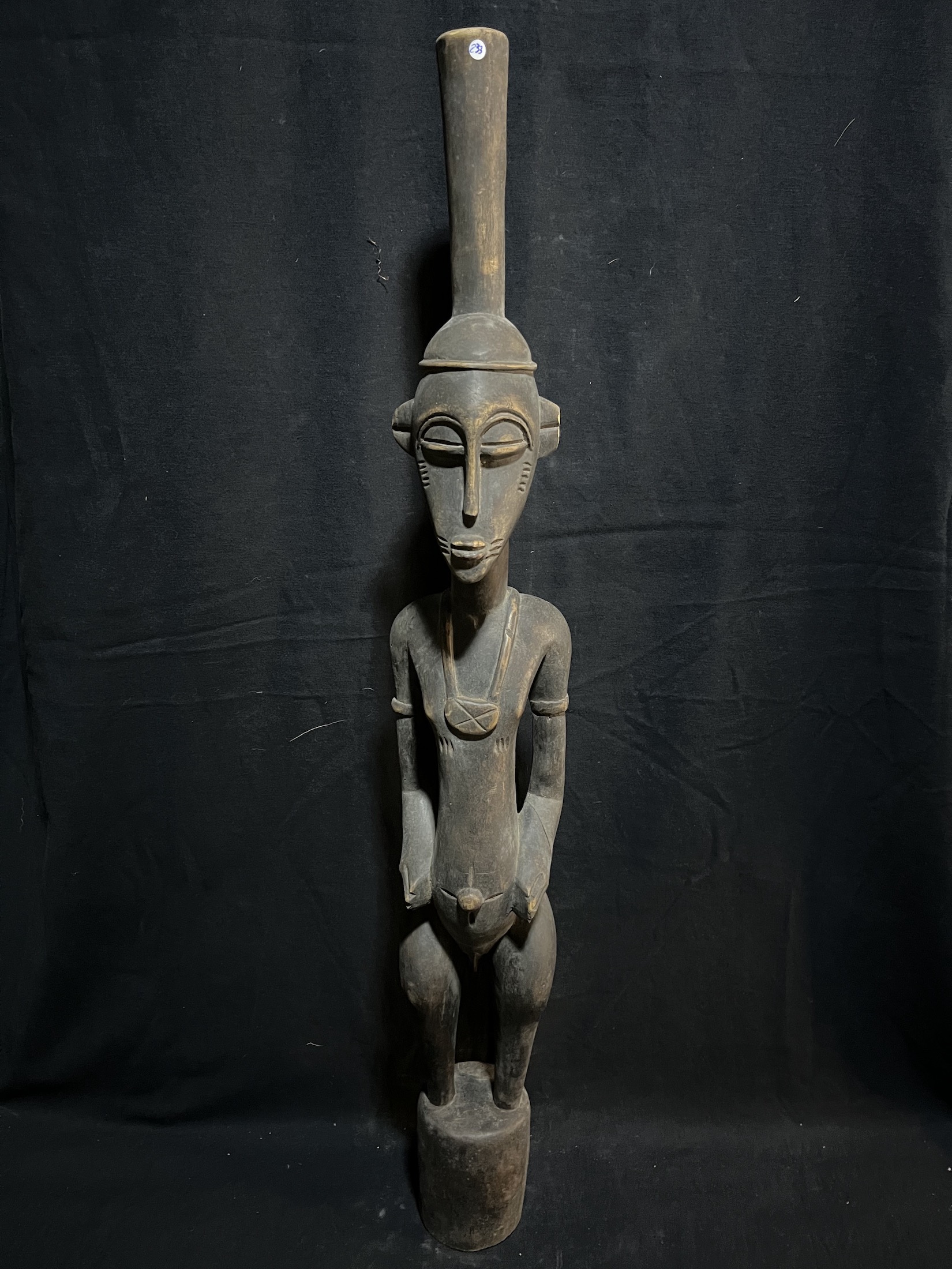 Statue pilon Debele — Sénoufo, Côte d’Ivoire — Art tribal Africain