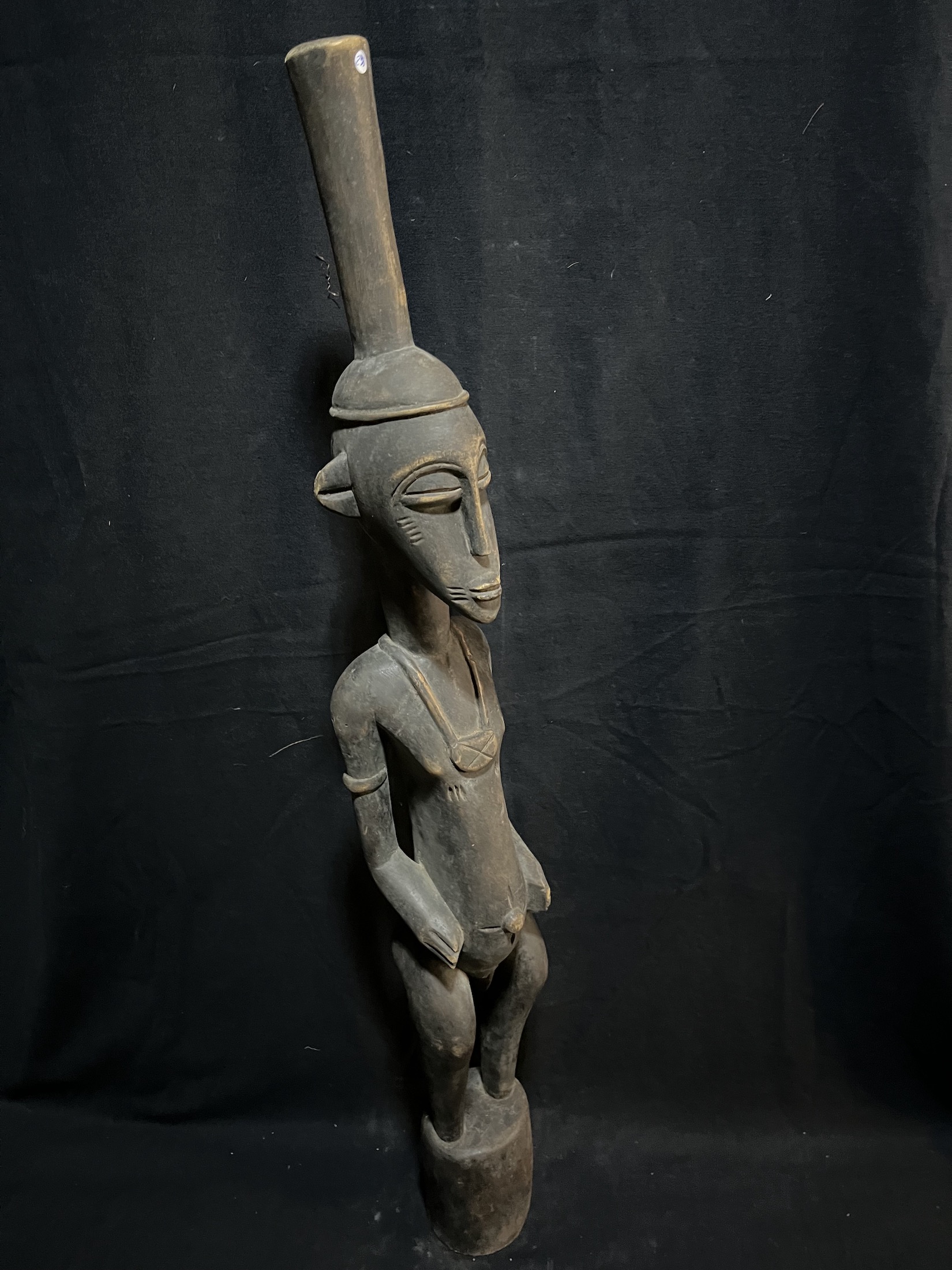 Photo 2 — Statue pilon Debele — Sénoufo, Côte d’Ivoire — Art tribal Africain