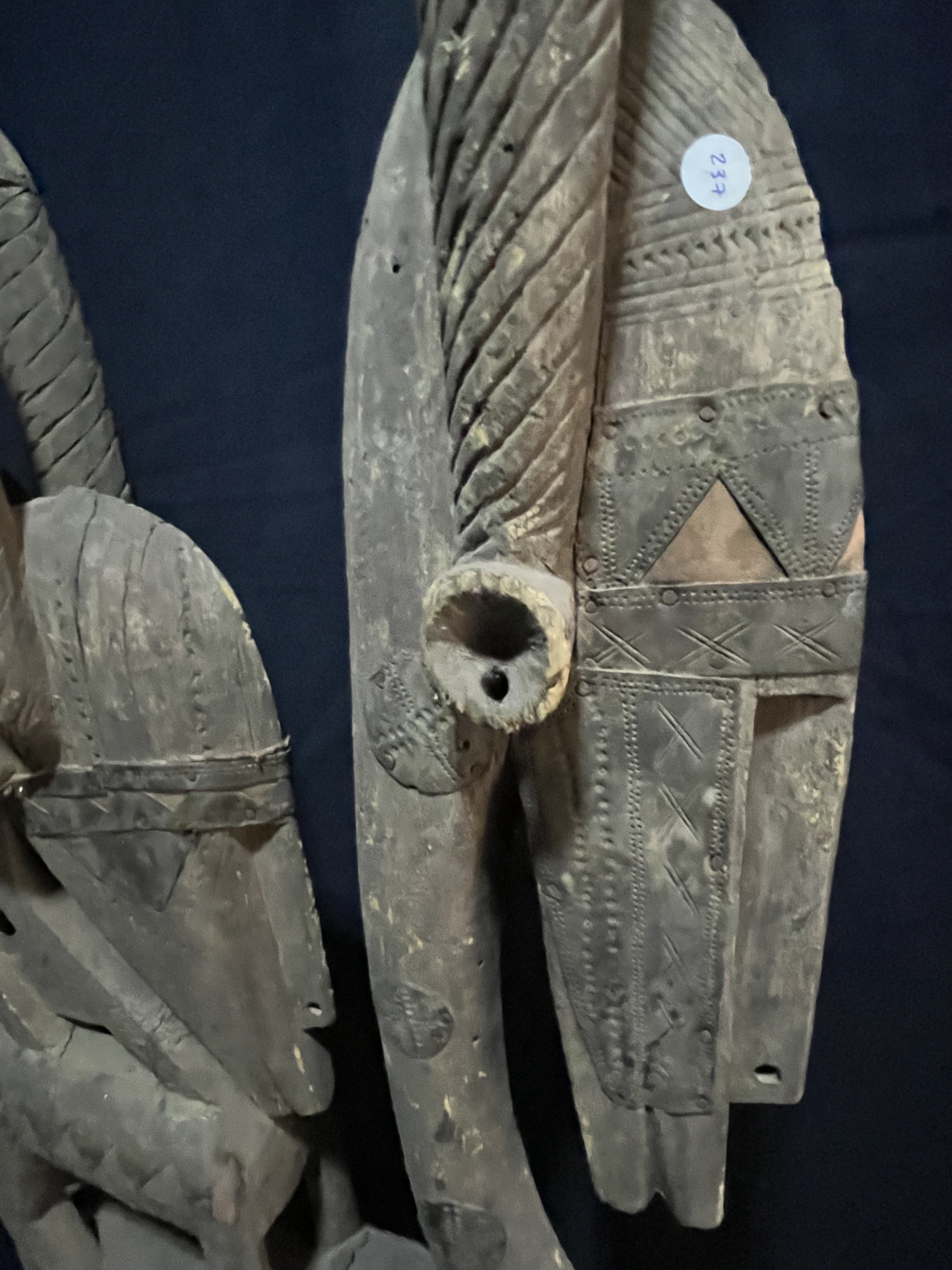 Photo 5 — Masque zoomorphe Ciwara — Bambara/Bamana, Mali — Art tribal Africain
