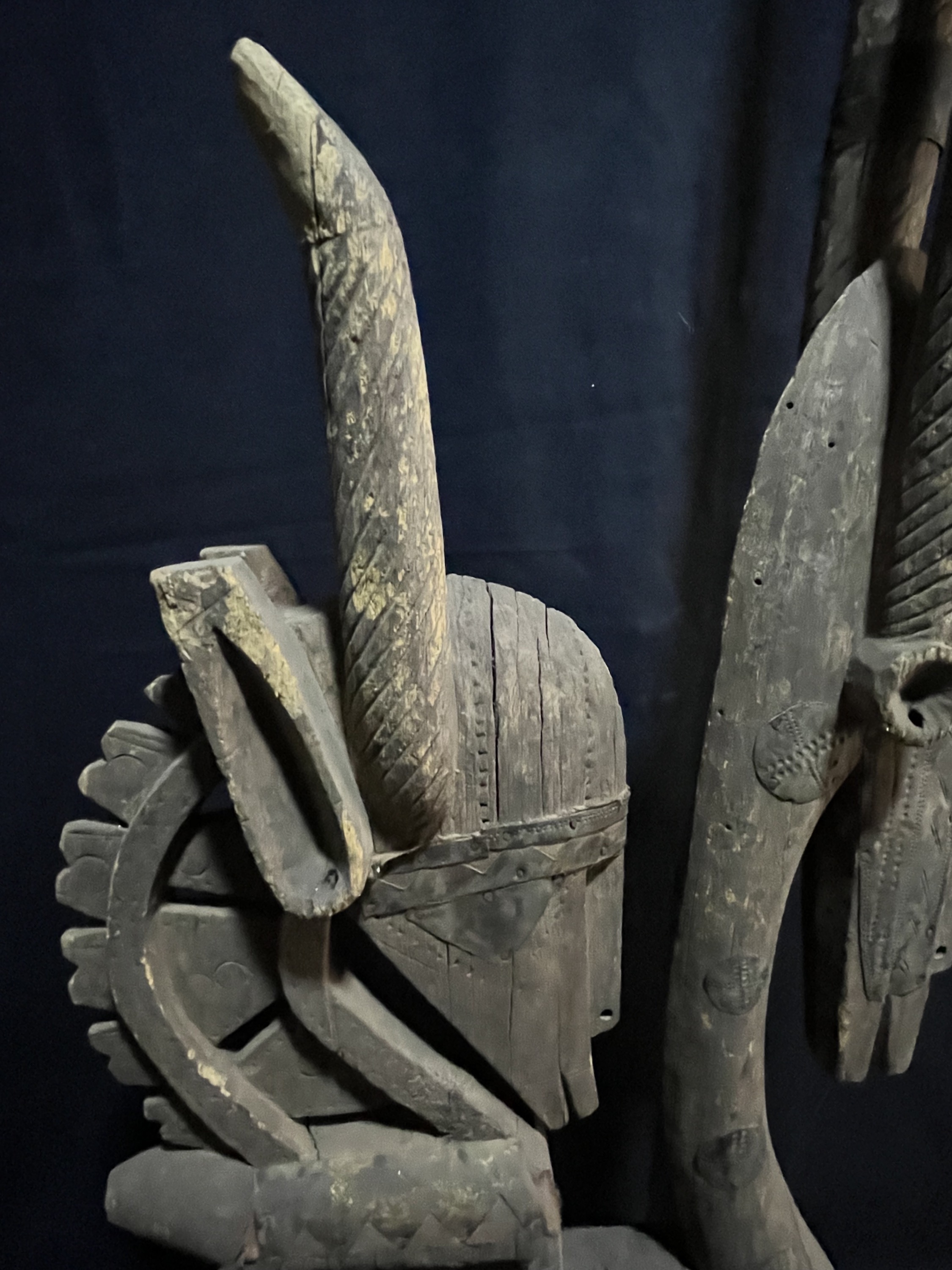 Photo 7 — Masque zoomorphe Ciwara — Bambara/Bamana, Mali — Art tribal Africain