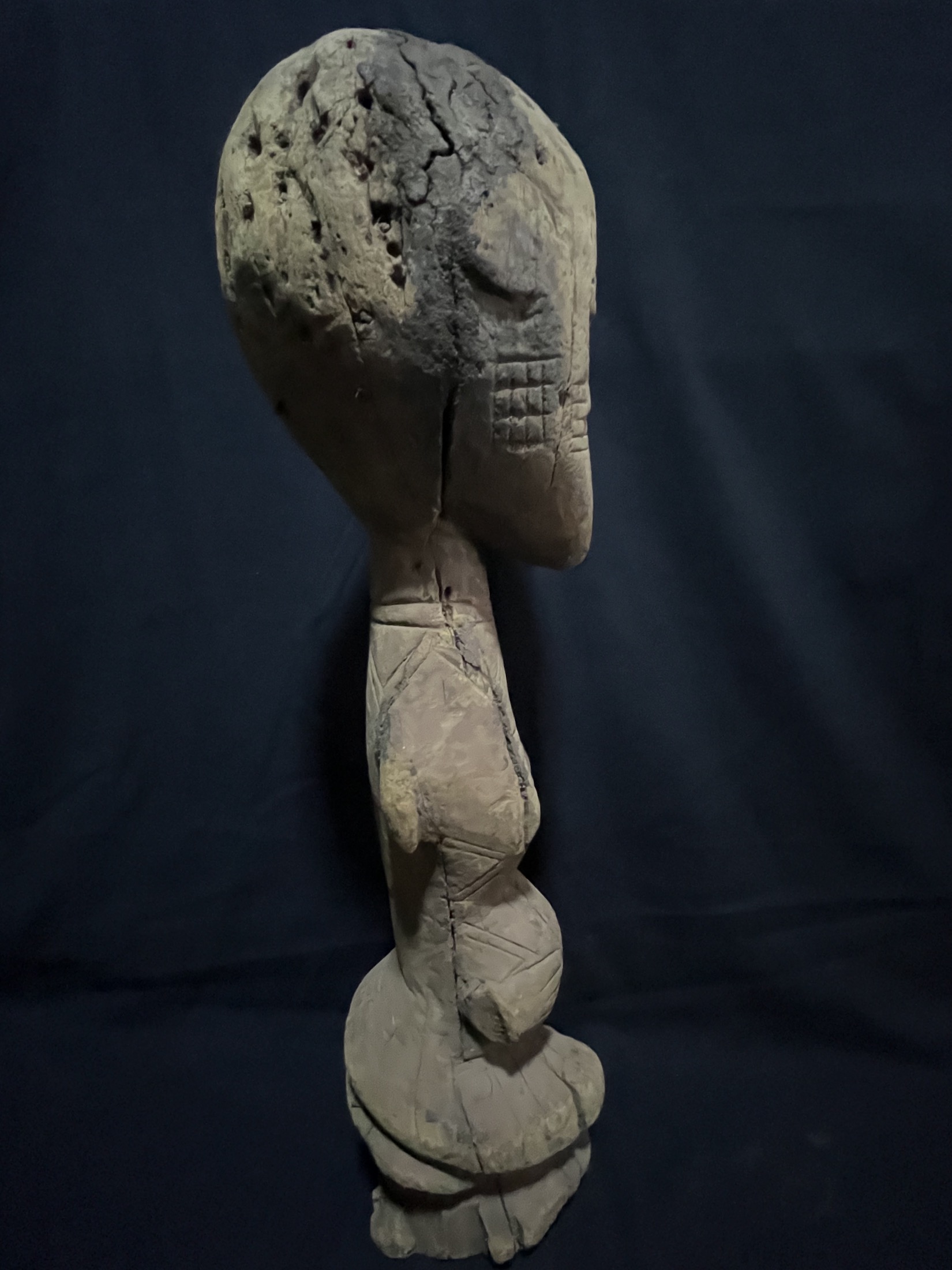 Photo 2 — Statue Bambara de fertilité — Bambara, Mali — Art tribal Africain