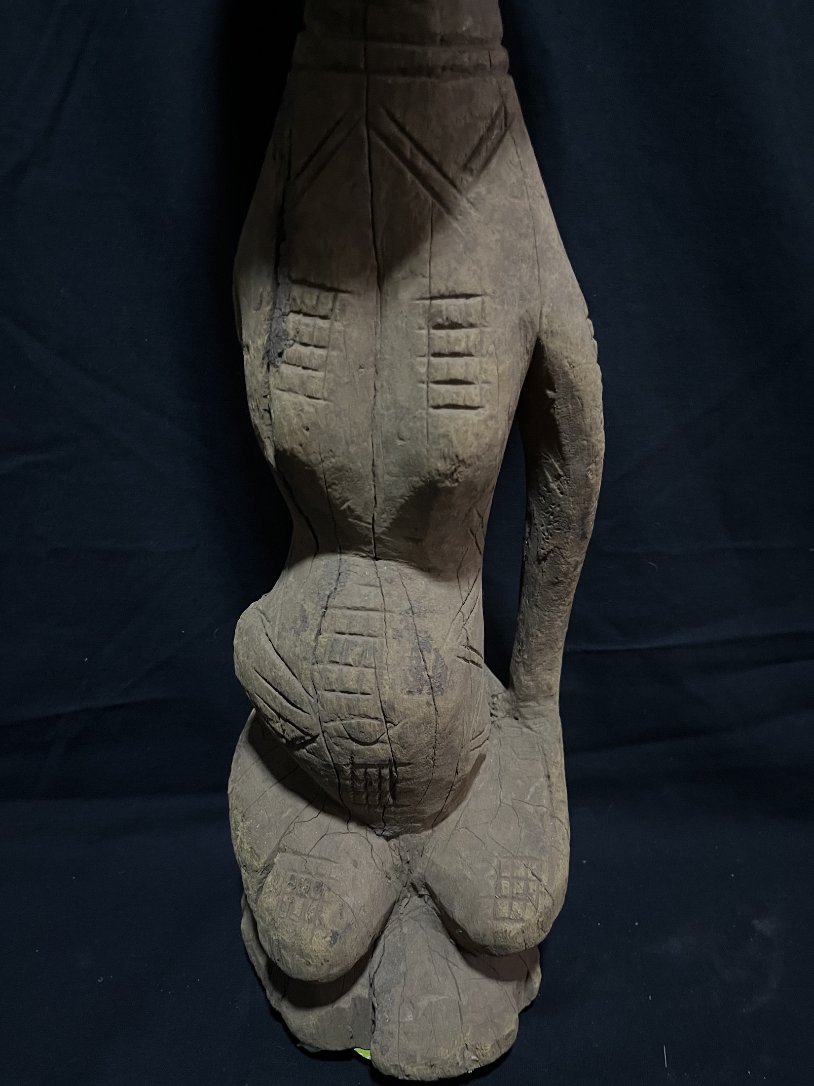 Photo 4 — Statue Bambara de fertilité — Bambara, Mali — Art tribal Africain