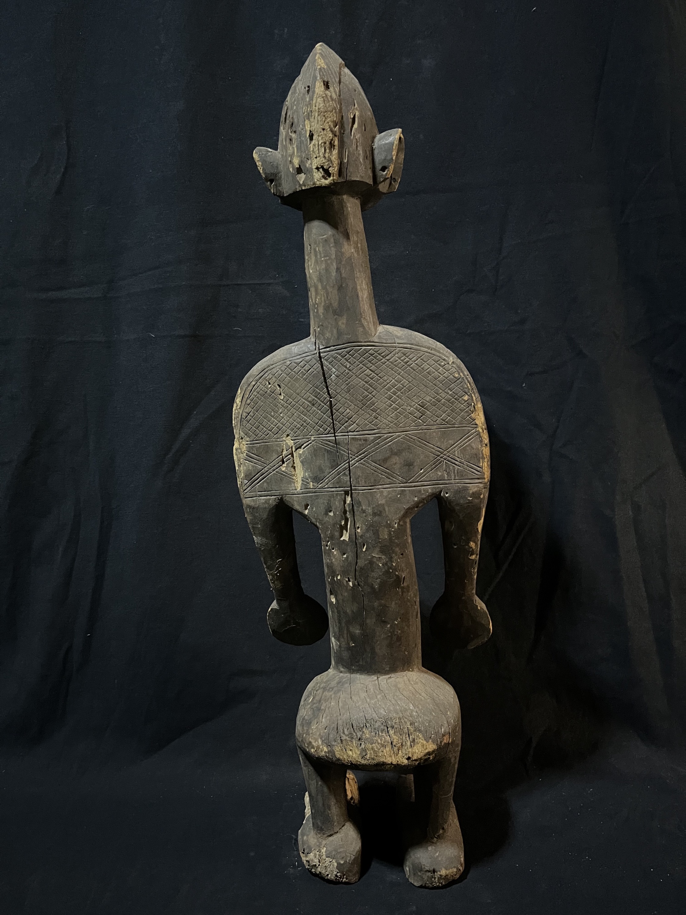 Photo 2 — Statue initiatique Nyeleni  — Bambara, Mali — Art tribal Africain