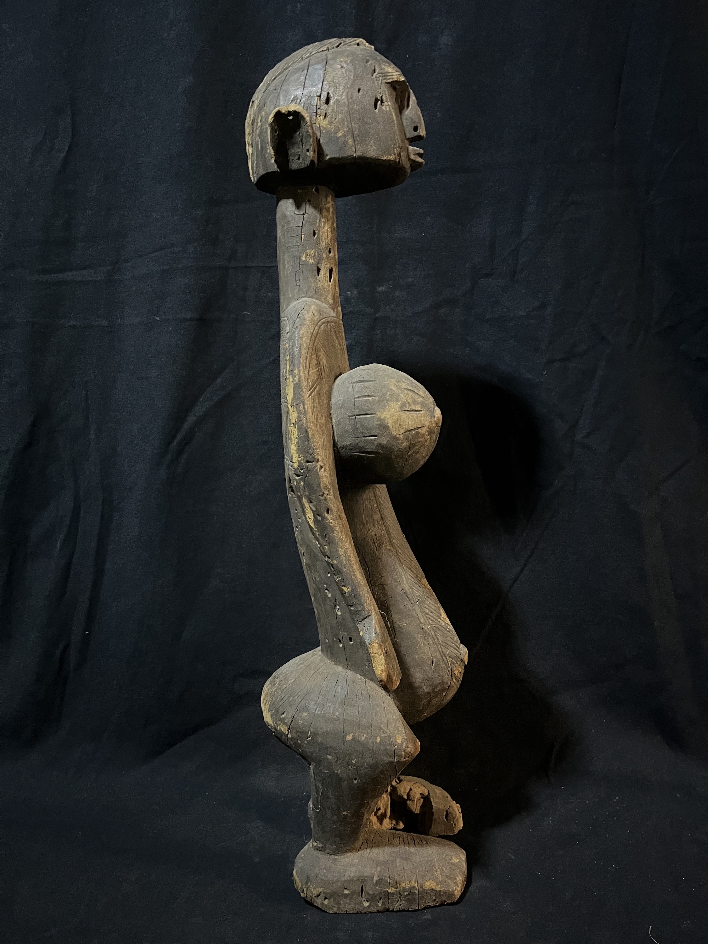 Photo 4 — Statue initiatique Nyeleni  — Bambara, Mali — Art tribal Africain