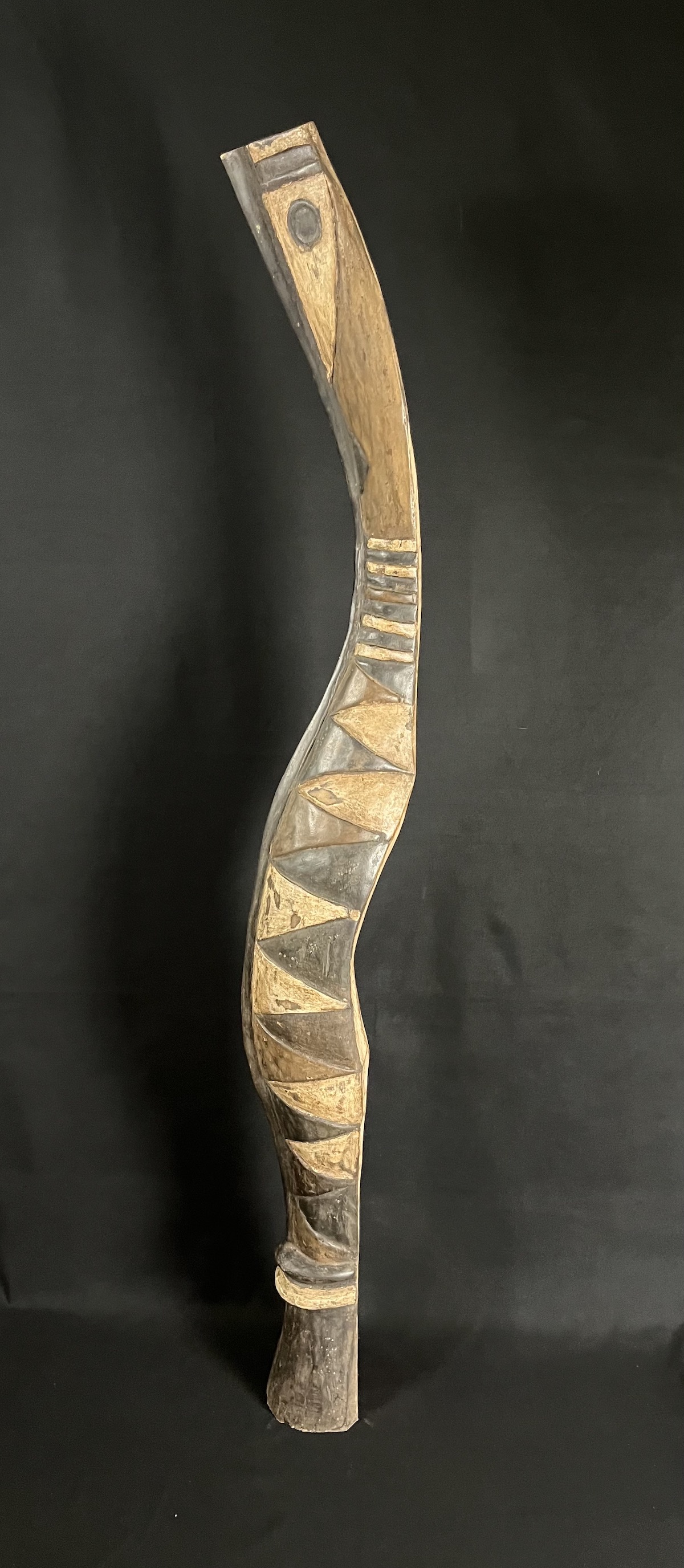 Photo 3 — Masque Serpent BANSONYI — Baga, Guinée — Art tribal Africain