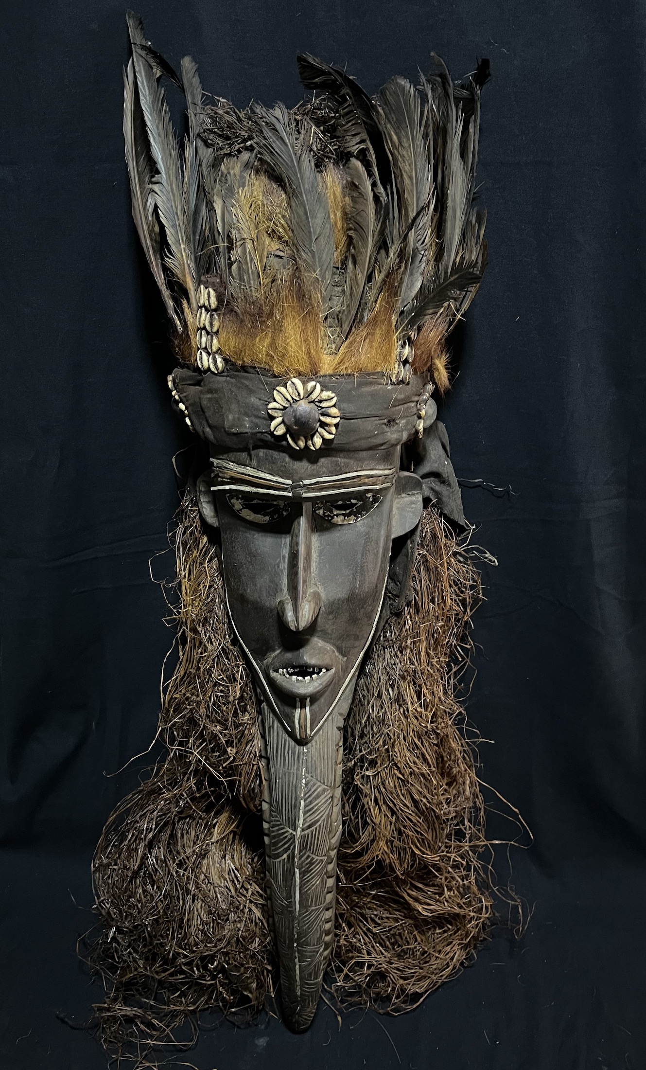 Masque Kalao — Sénoufo, Côte d’Ivoire — Art tribal Africain