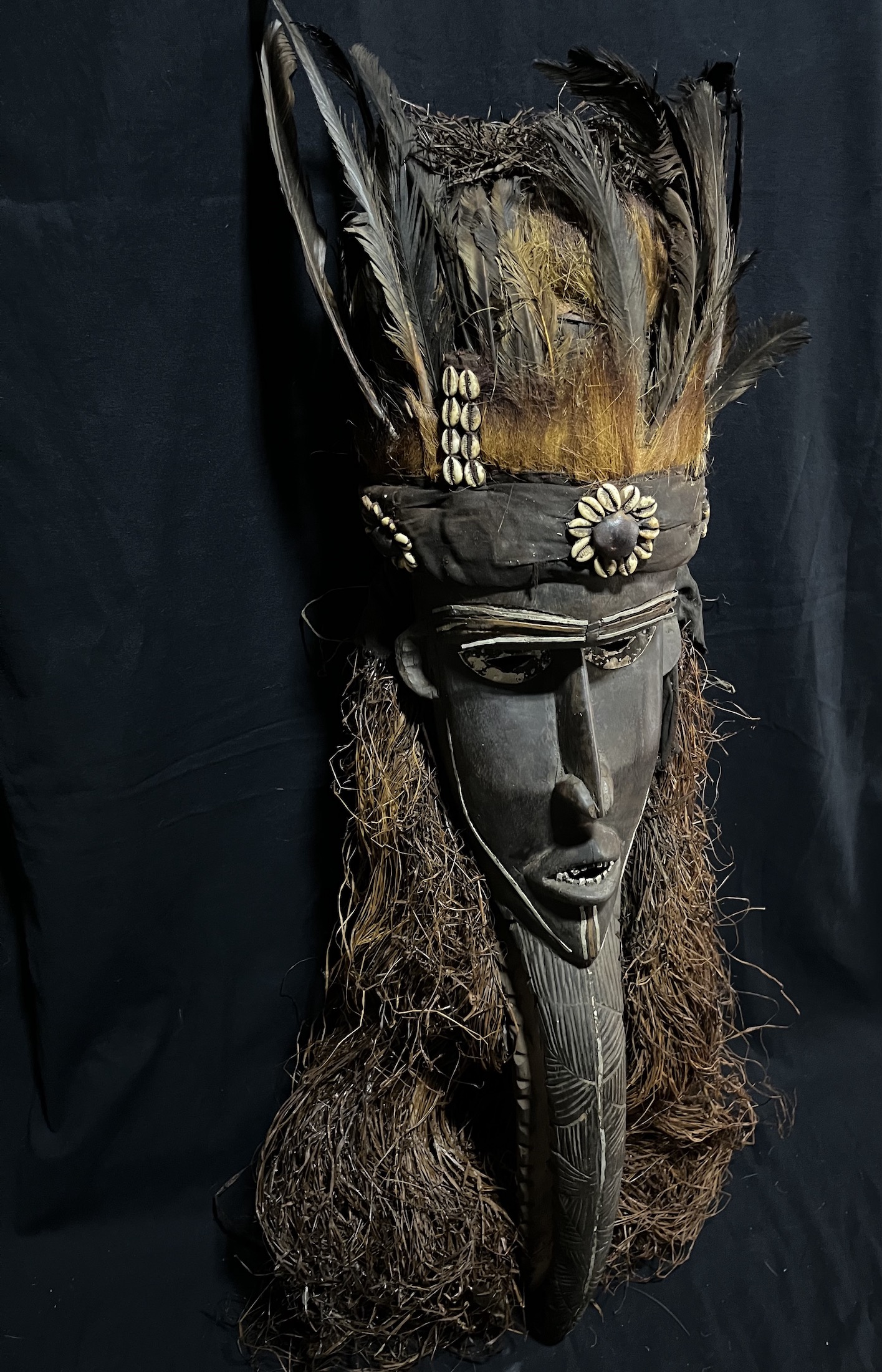 Photo 3 — Masque Kalao — Sénoufo, Côte d’Ivoire — Art tribal Africain