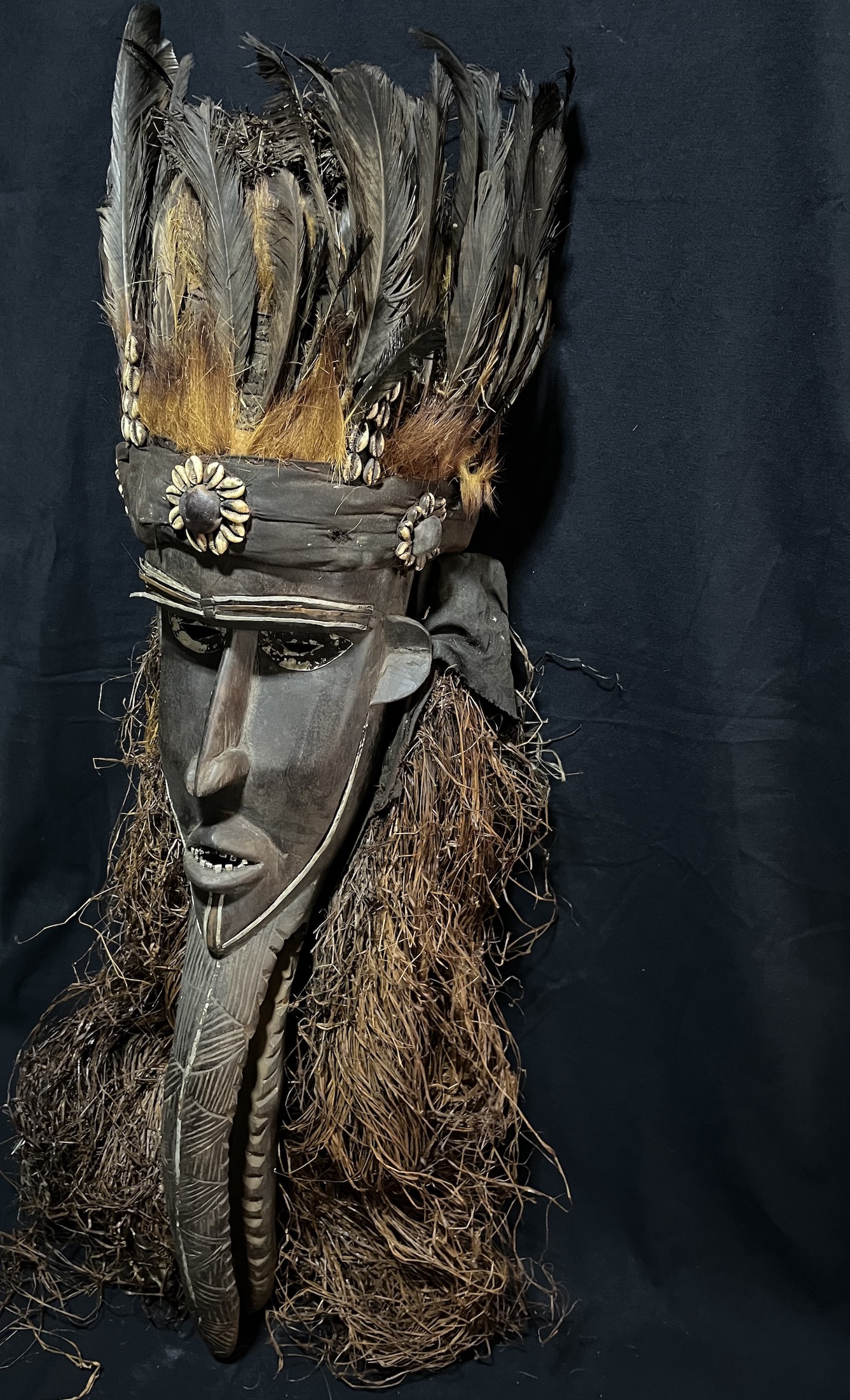 Photo 4 — Masque Kalao — Sénoufo, Côte d’Ivoire — Art tribal Africain