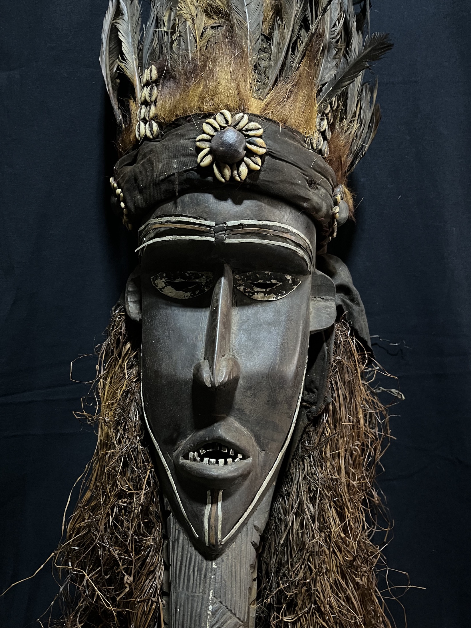 Photo 5 — Masque Kalao — Sénoufo, Côte d’Ivoire — Art tribal Africain