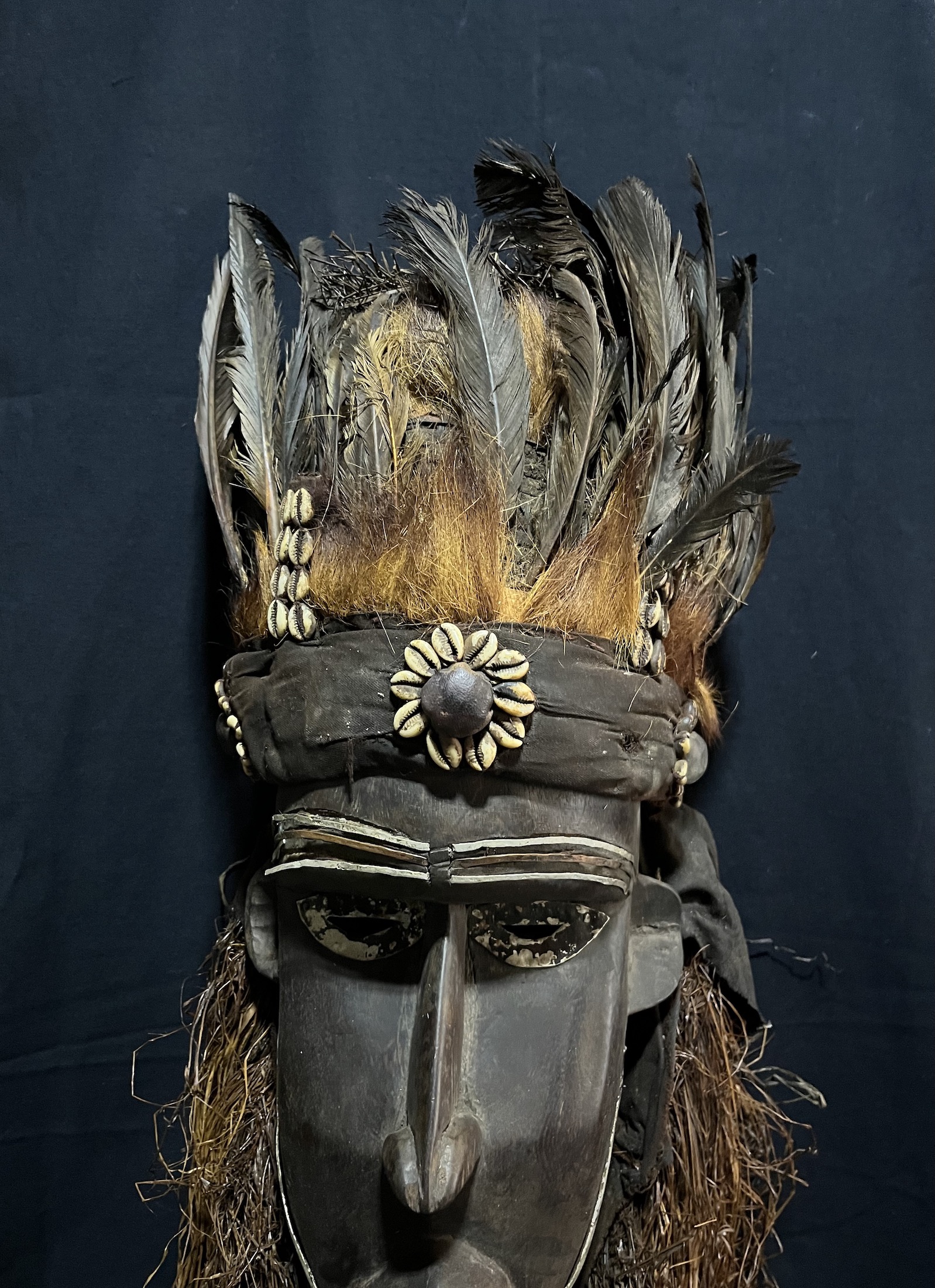 Photo 6 — Masque Kalao — Sénoufo, Côte d’Ivoire — Art tribal Africain