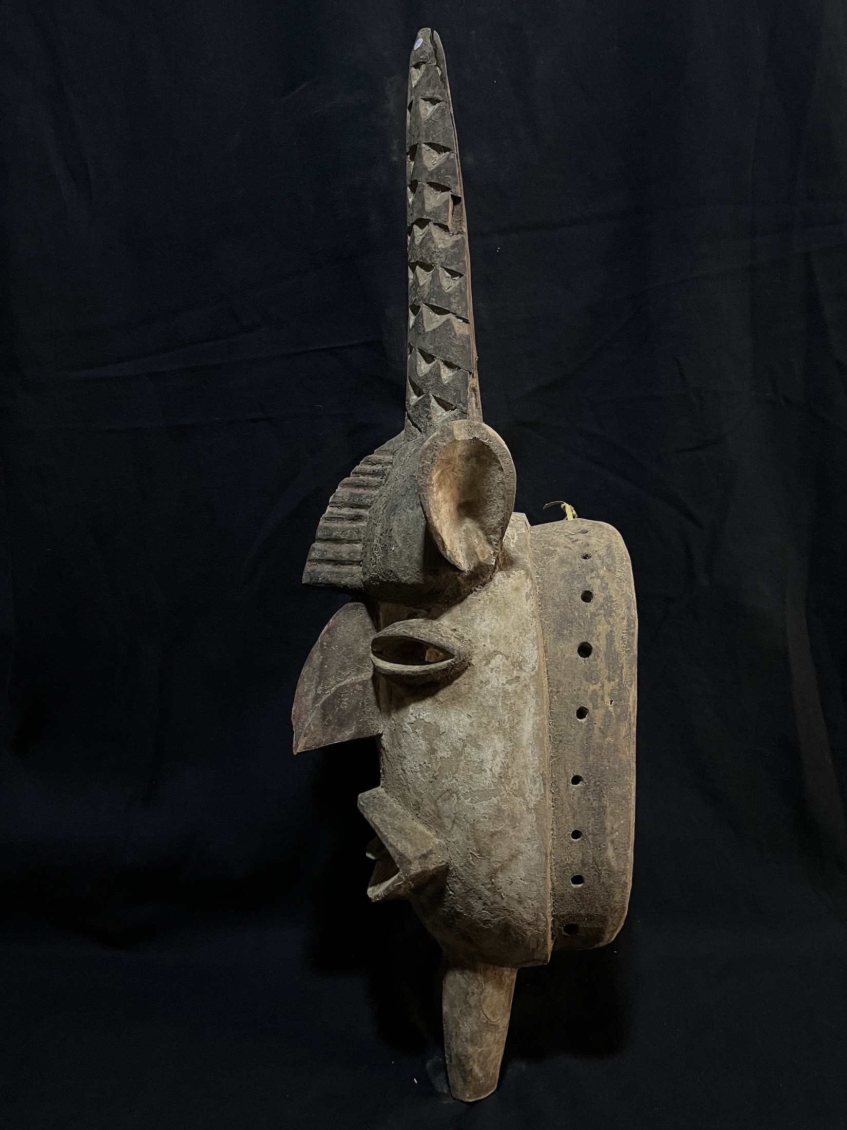 Photo 2 — Masque cérémoniel Wan-Zega — Mossi, Burkina Faso — Art tribal Africain