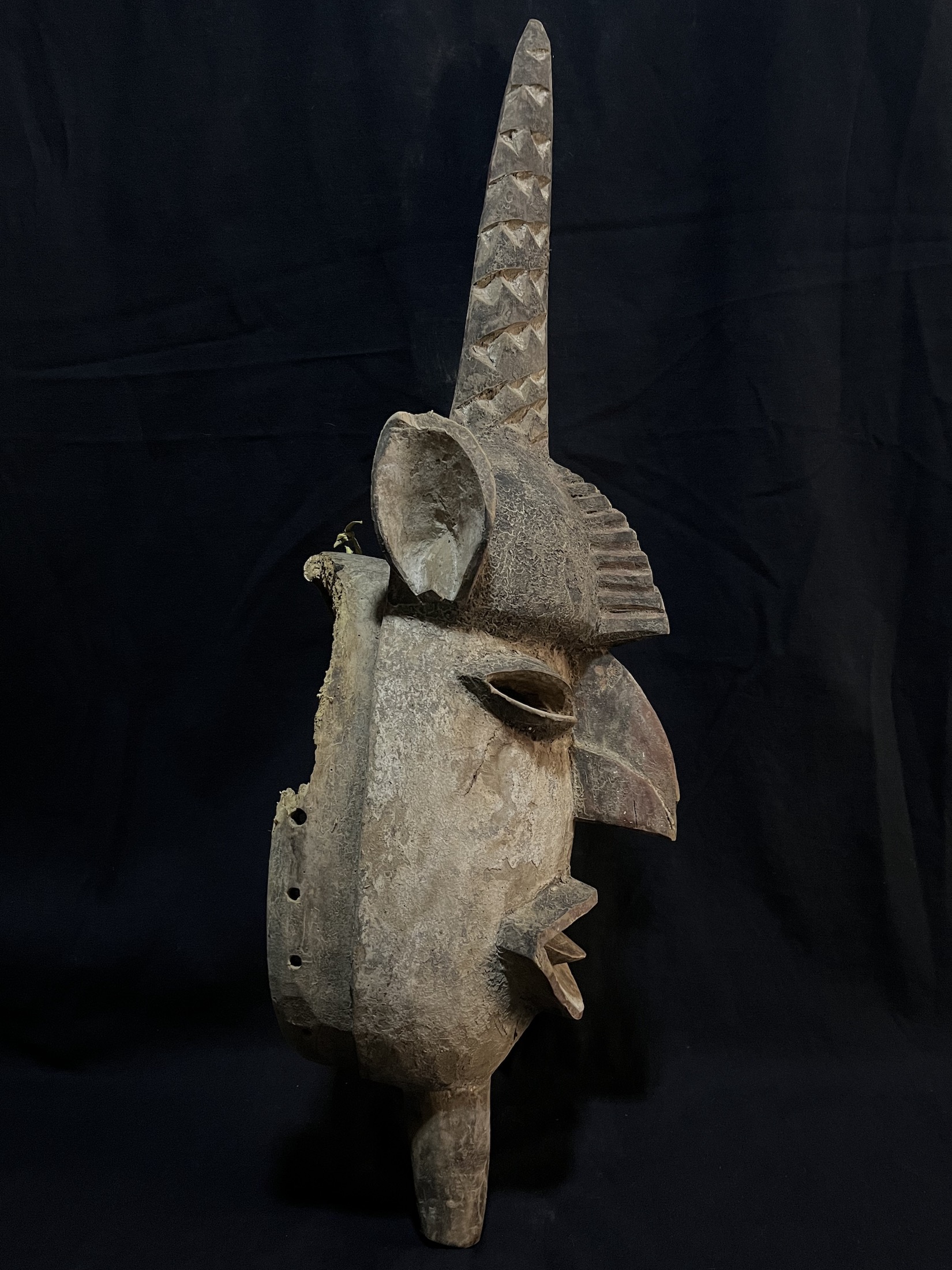 Photo 5 — Masque cérémoniel Wan-Zega — Mossi, Burkina Faso — Art tribal Africain