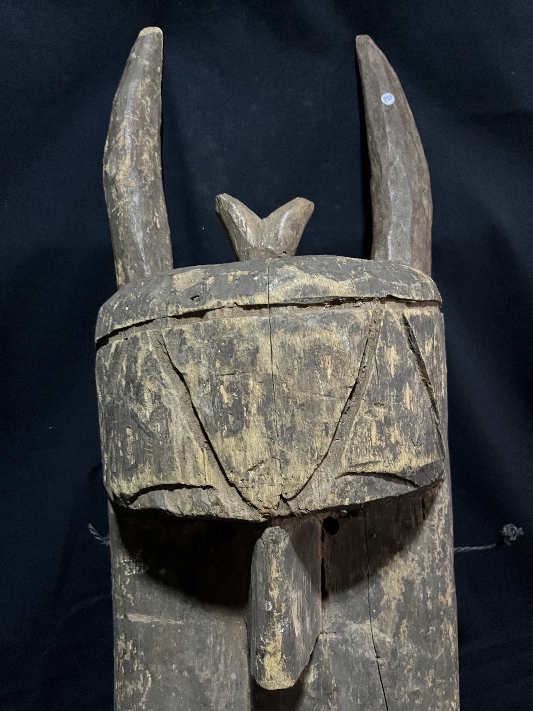 Photo 3 — Masque Toma Réf. 259 — Toma, Guinée/Libéria — Art tribal Africain