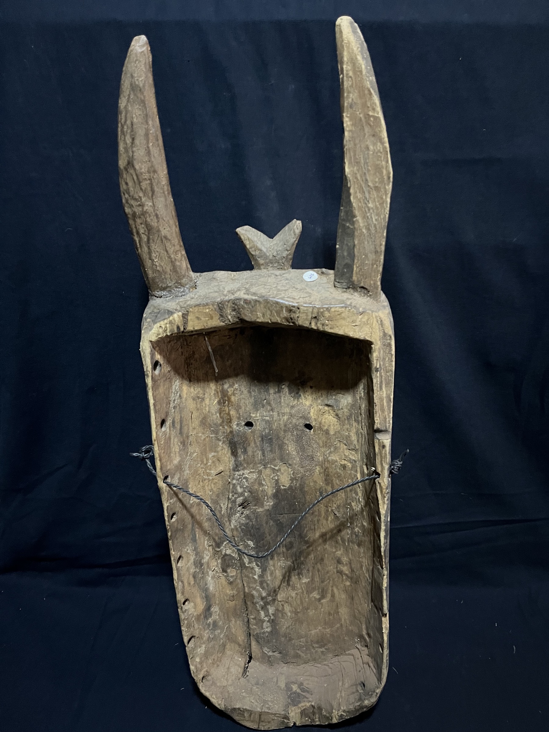Photo 4 — Masque Toma Réf. 259 — Toma, Guinée/Libéria — Art tribal Africain