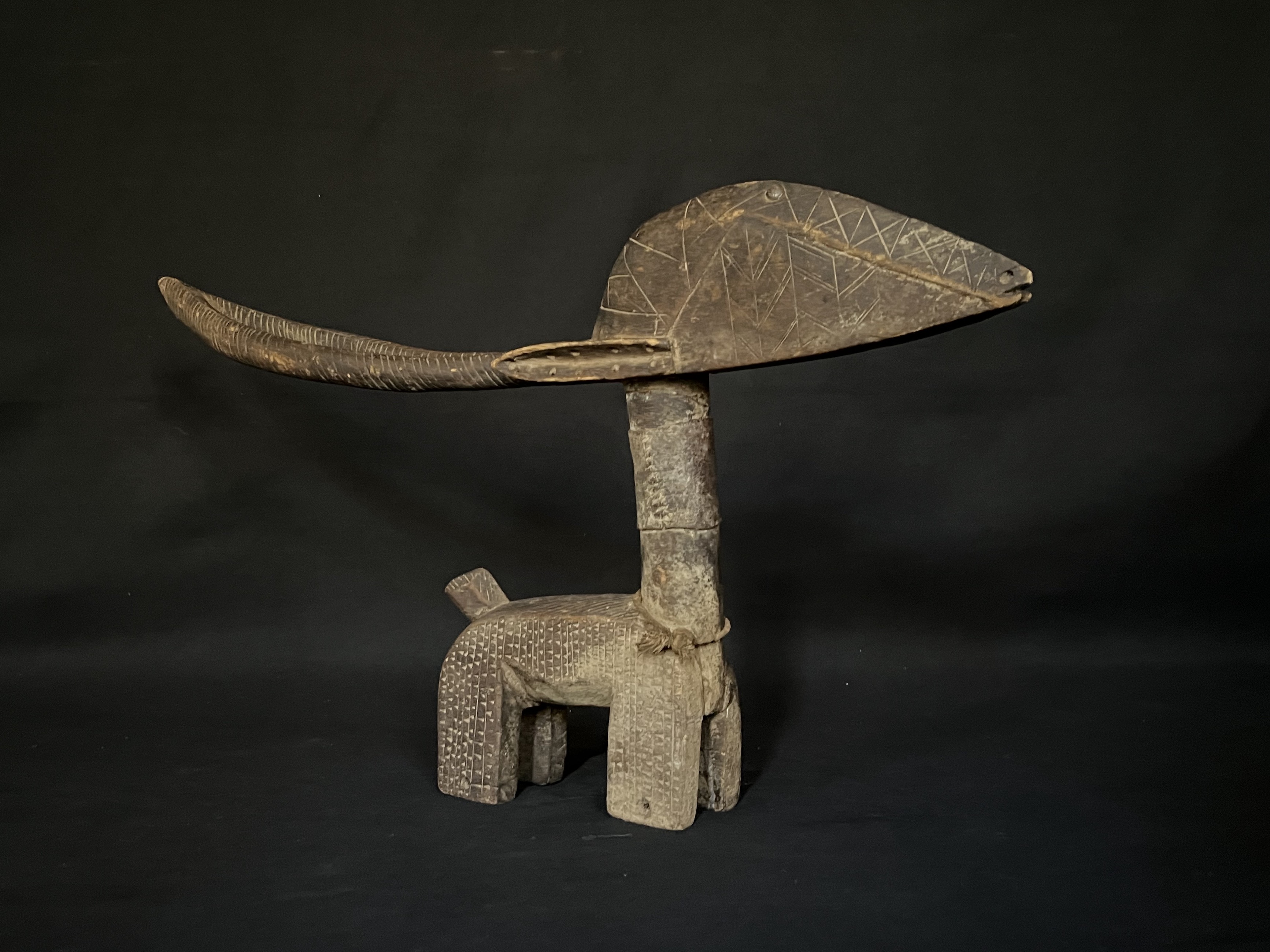 Photo 2 — Masque Cimier Ci Wara Bamana/Bambara — Bambara, Mali — Art tribal Africain