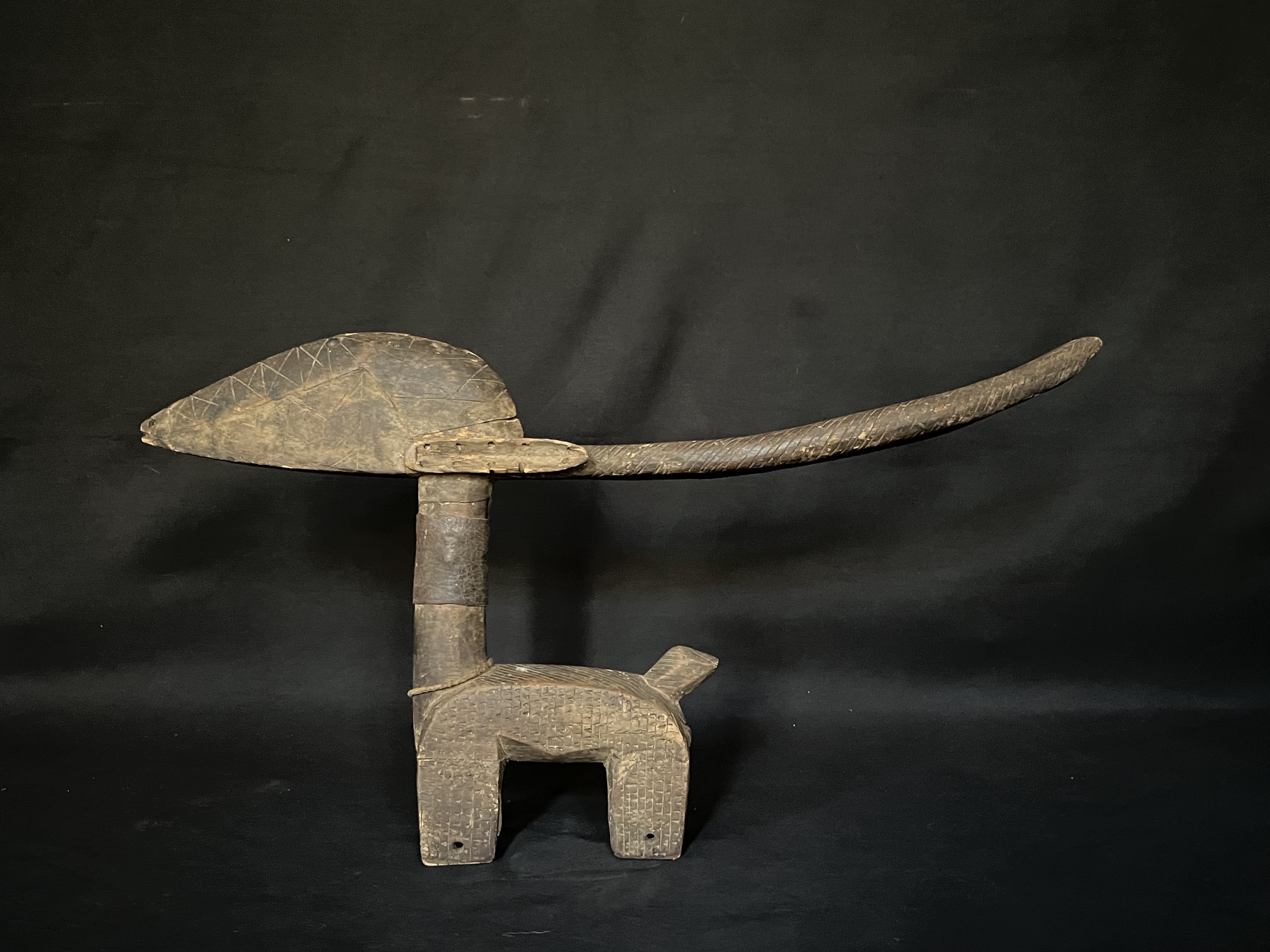 Photo 3 — Masque Cimier Ci Wara Bamana/Bambara — Bambara, Mali — Art tribal Africain