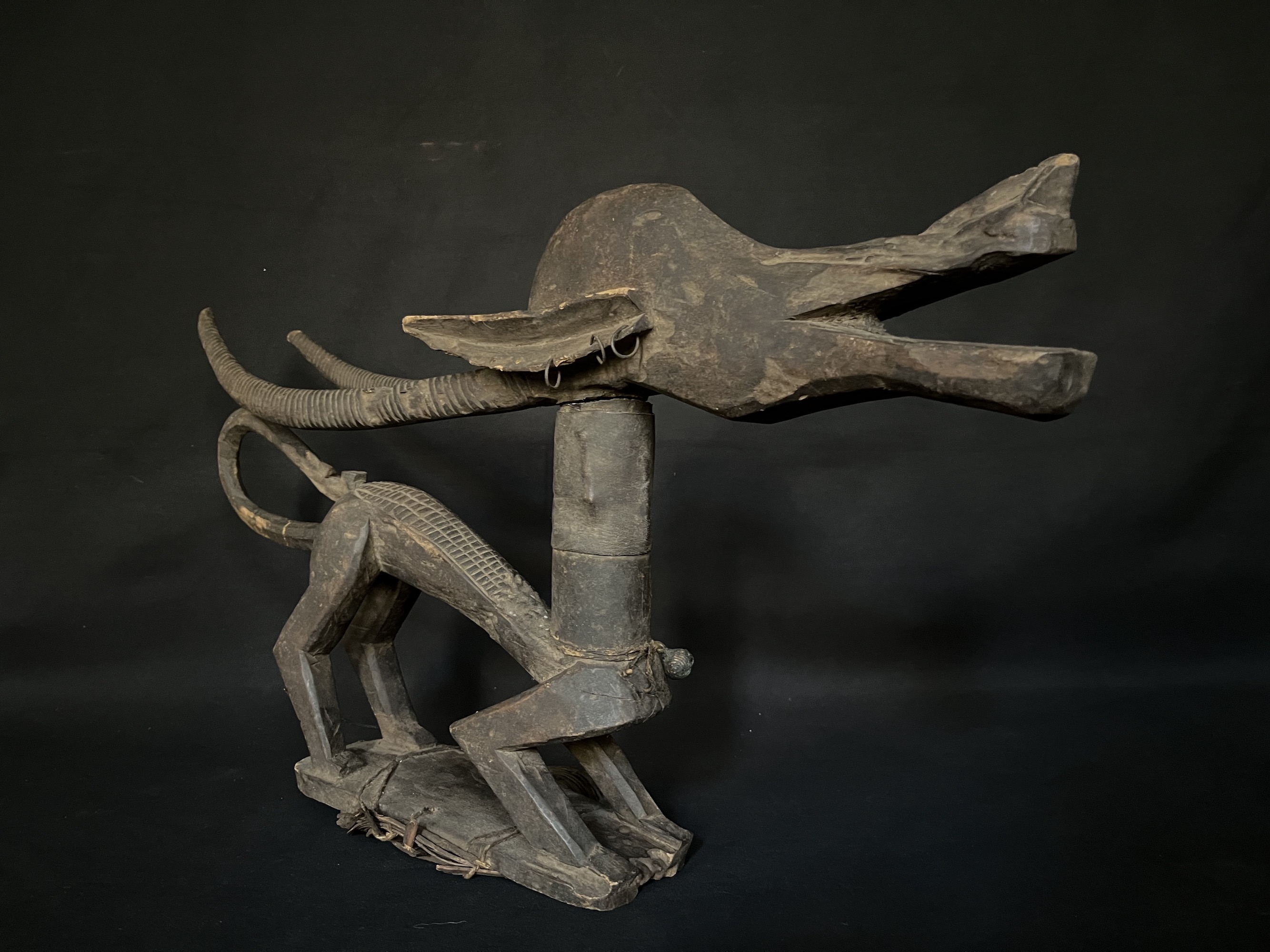 Photo 2 — Masque Cimier Ci Wara Bambara/Bamana — Bambara, Mali — Art tribal Africain