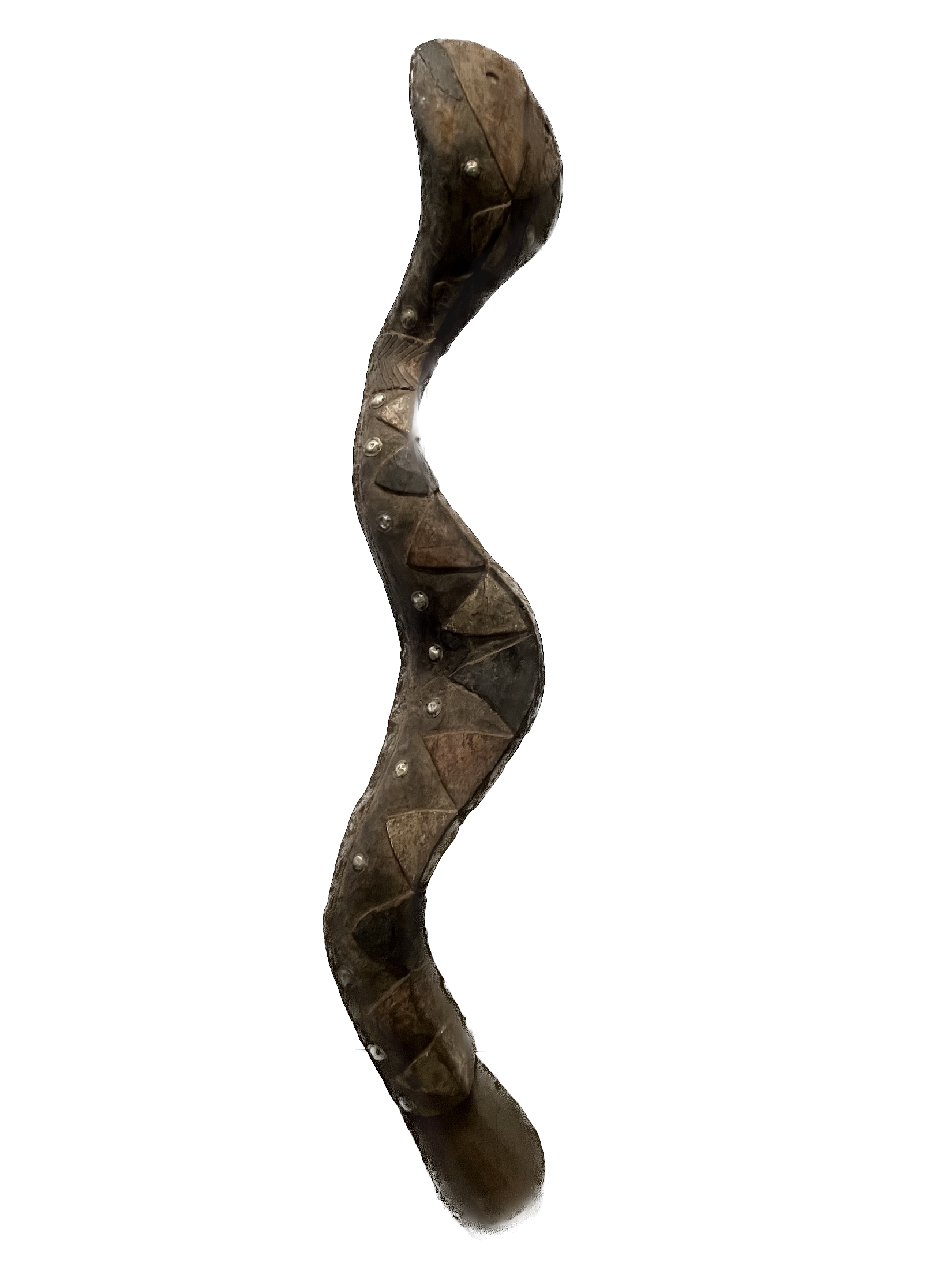 Masque Serpent Bansonyi – Sculpture monumentale verticale  — Baga, Mali — Art tribal Africain