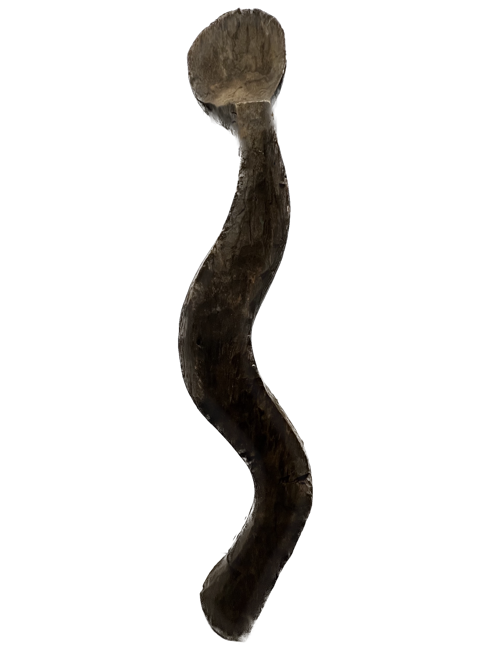 Photo 7 — Masque Serpent Bansonyi – Sculpture monumentale verticale  — Baga, Mali — Art tribal Africain