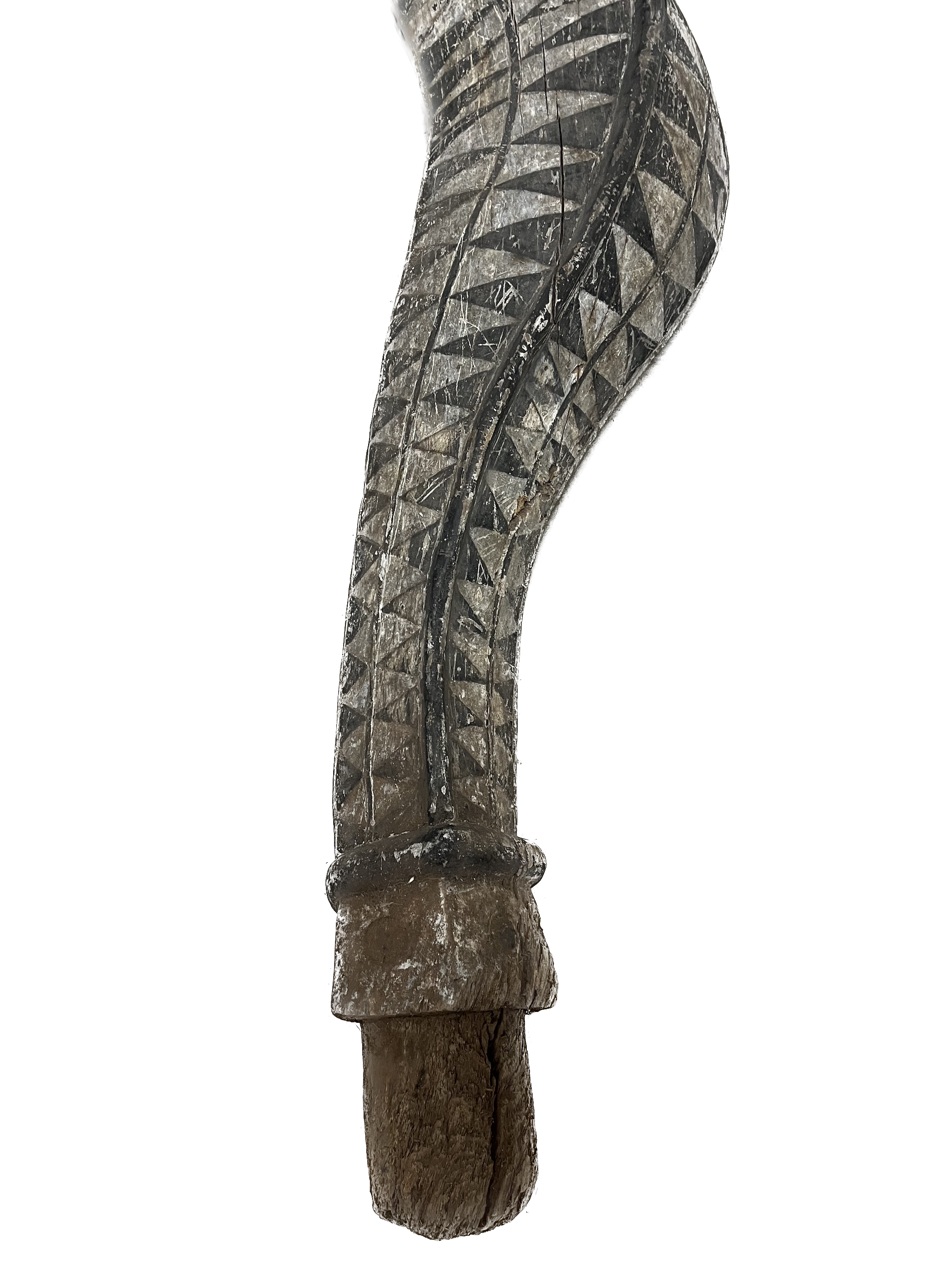 Photo 4 — Masque serpent Bansonyi – Baga – Guinée – Art tribal africain — Baga, Mali — Art tribal Africain