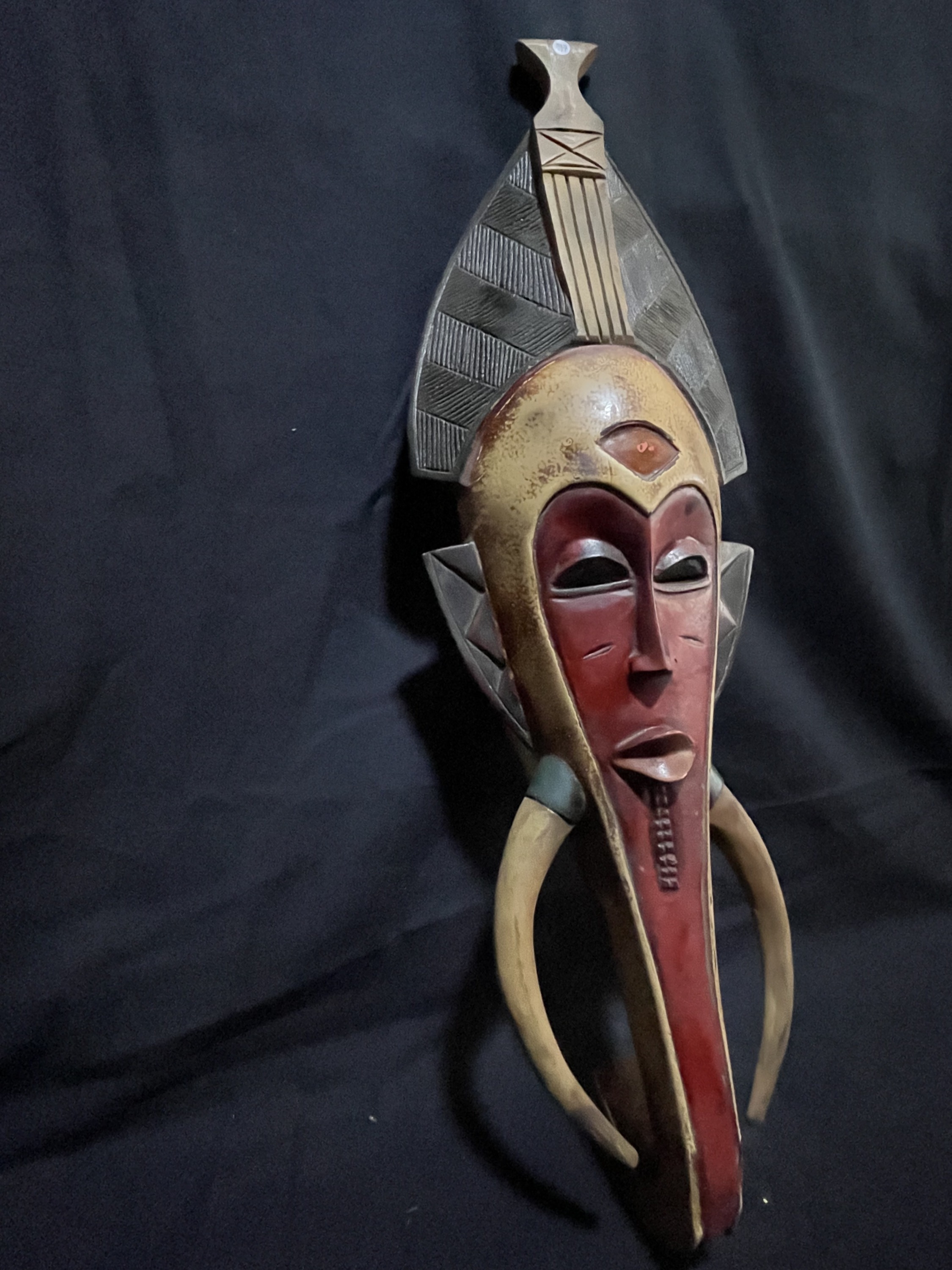 Photo 6 — Masque Yahouré — Yahouré, Côte d’Ivoire — Art tribal Africain