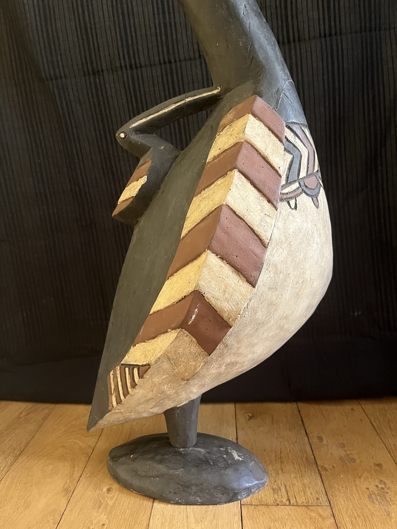 Photo 9 — Statue oiseau Kalao — Baga, Guinée — Art tribal Africain