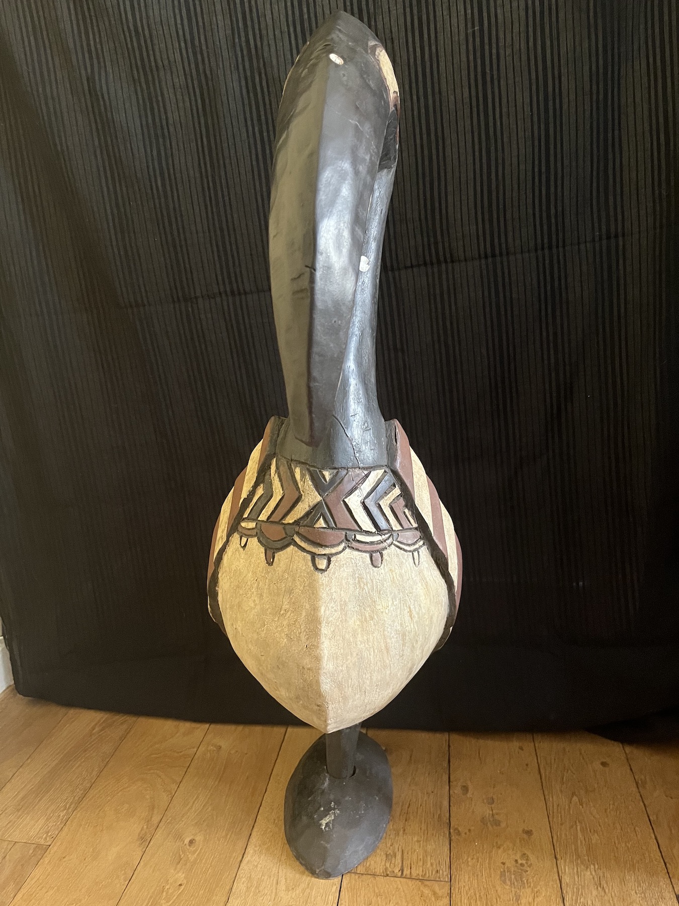 Photo 10 — Statue oiseau Kalao — Baga, Guinée — Art tribal Africain
