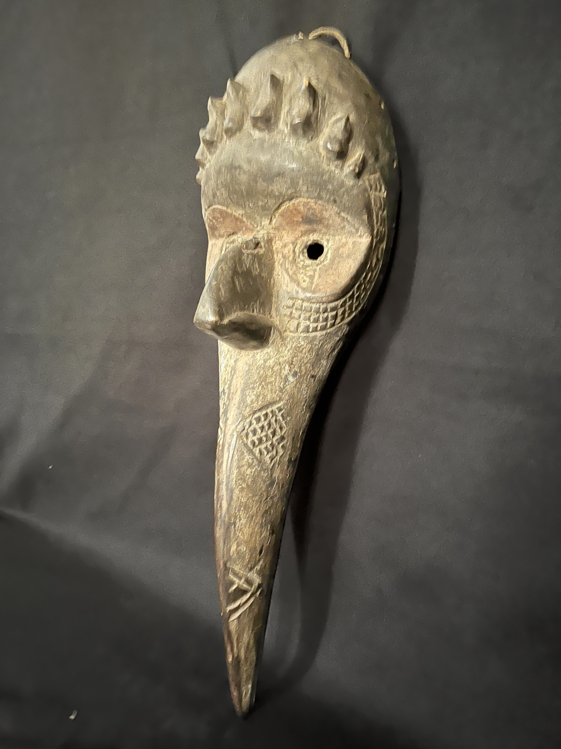 Photo 2 — Masque Oiseau — Dan, Côte d’Ivoire — Art tribal Africain