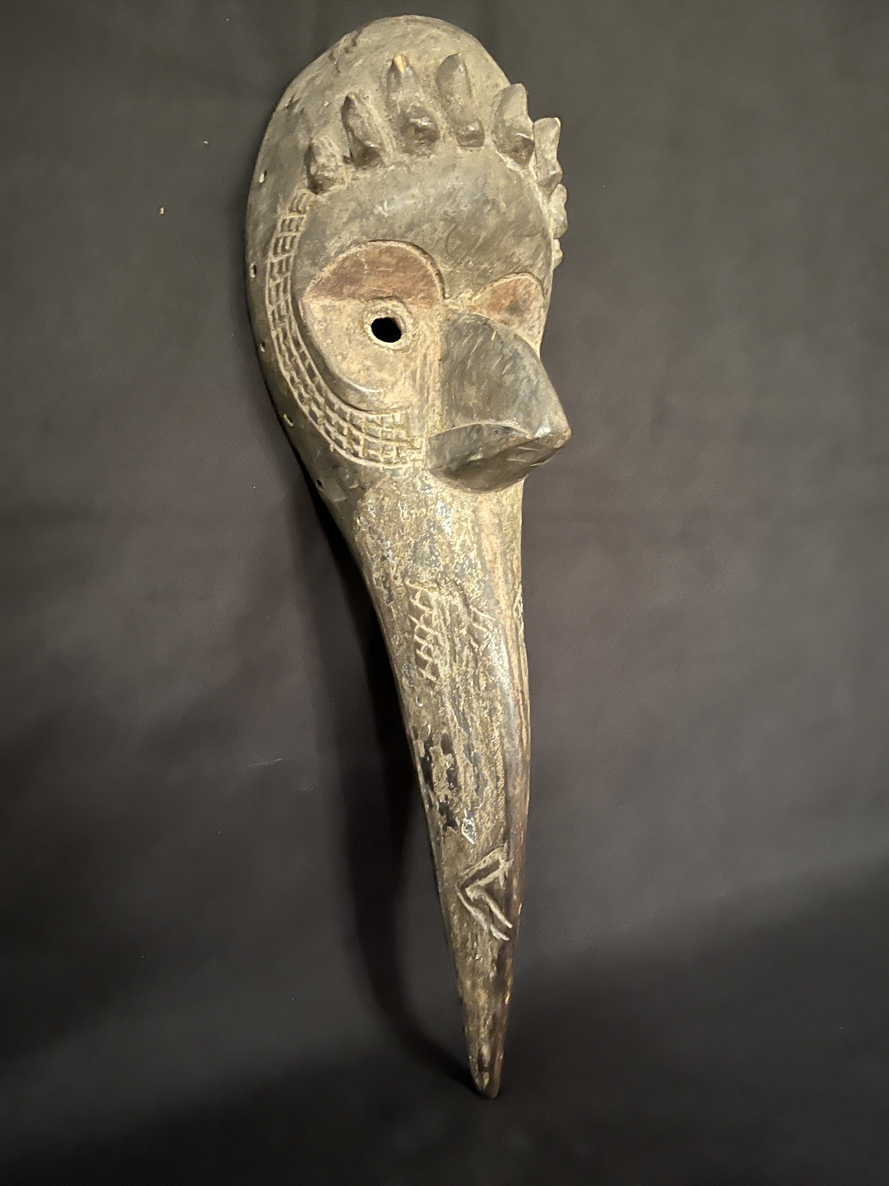 Photo 4 — Masque Oiseau — Dan, Côte d’Ivoire — Art tribal Africain