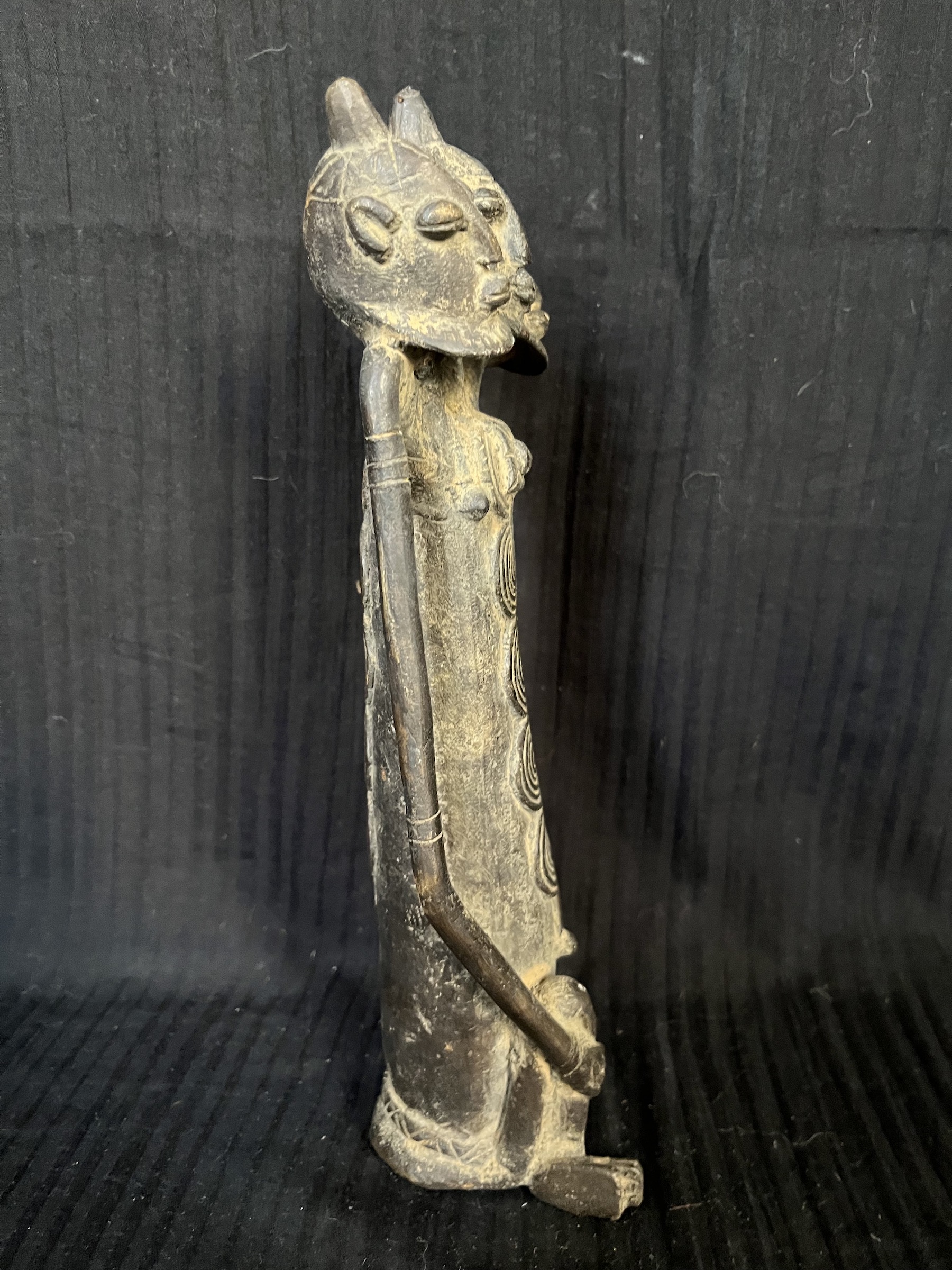 Photo 3 — Statuette à 3 têtes. Non définie  par Tof — ,  — Art tribal Africain