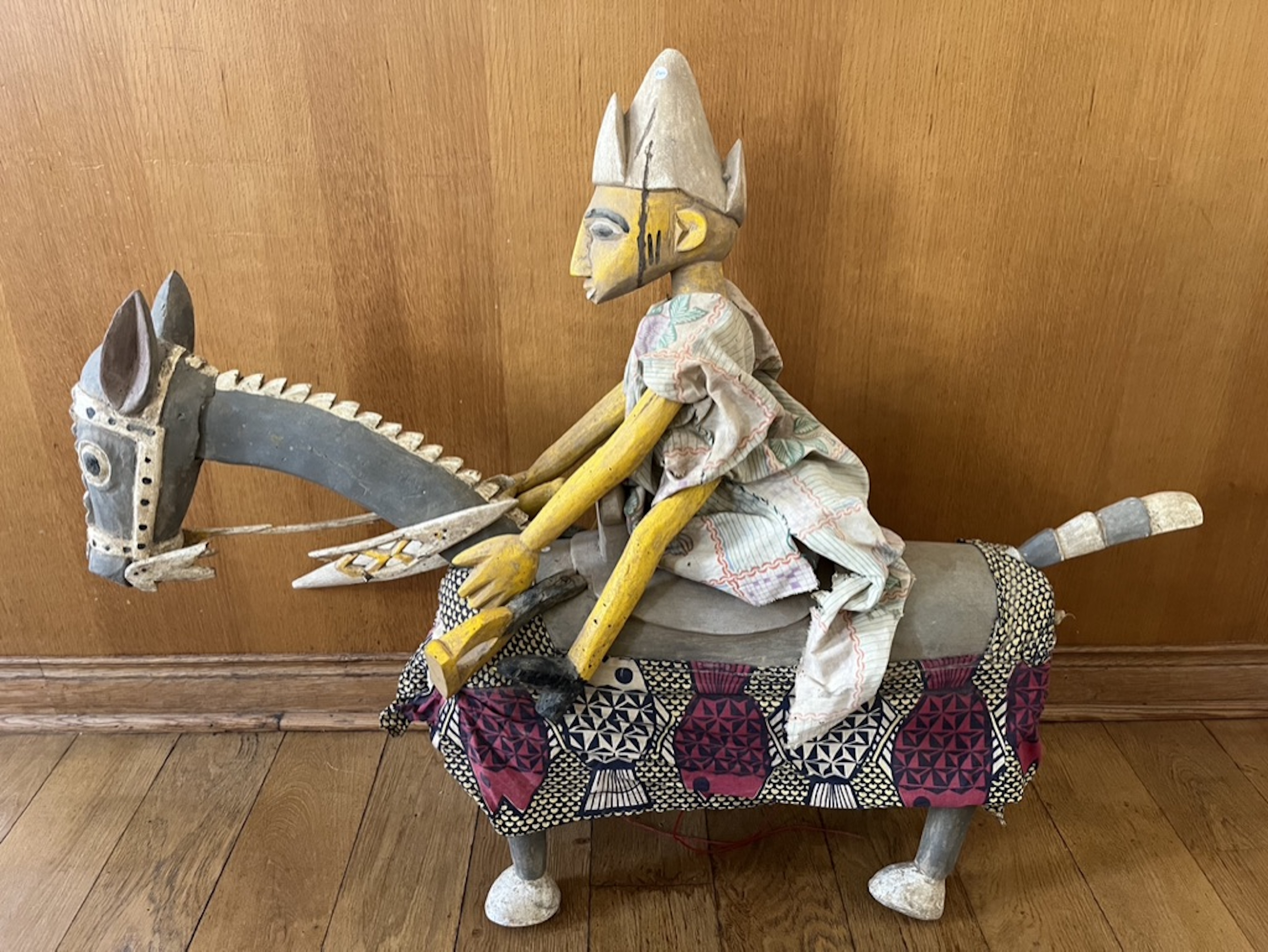 Marionnette de cavalier – Sogo bò — Bambara, Mali — Art tribal Africain