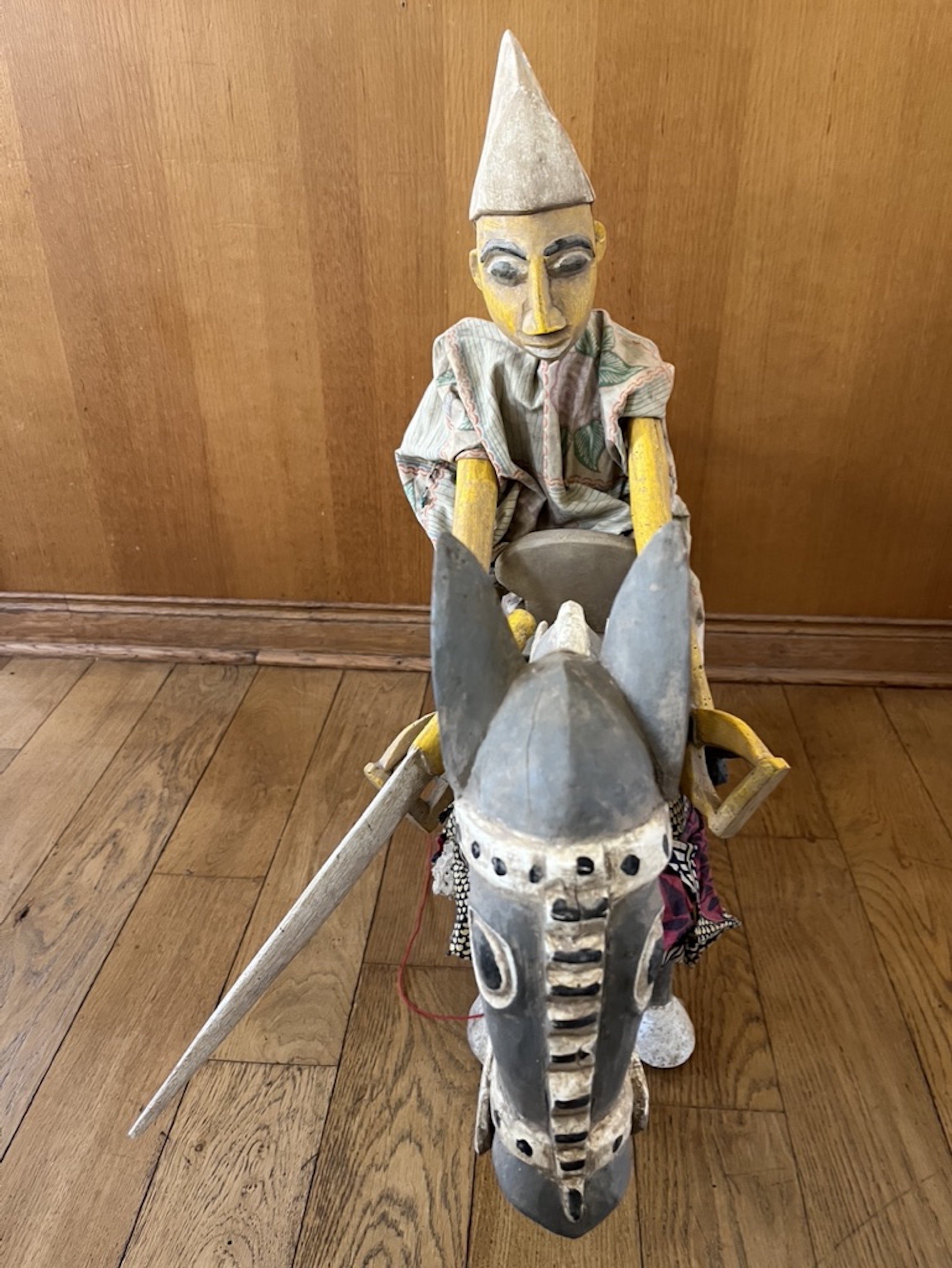 Photo 2 — Marionnette de cavalier – Sogo bò — Bambara, Mali — Art tribal Africain