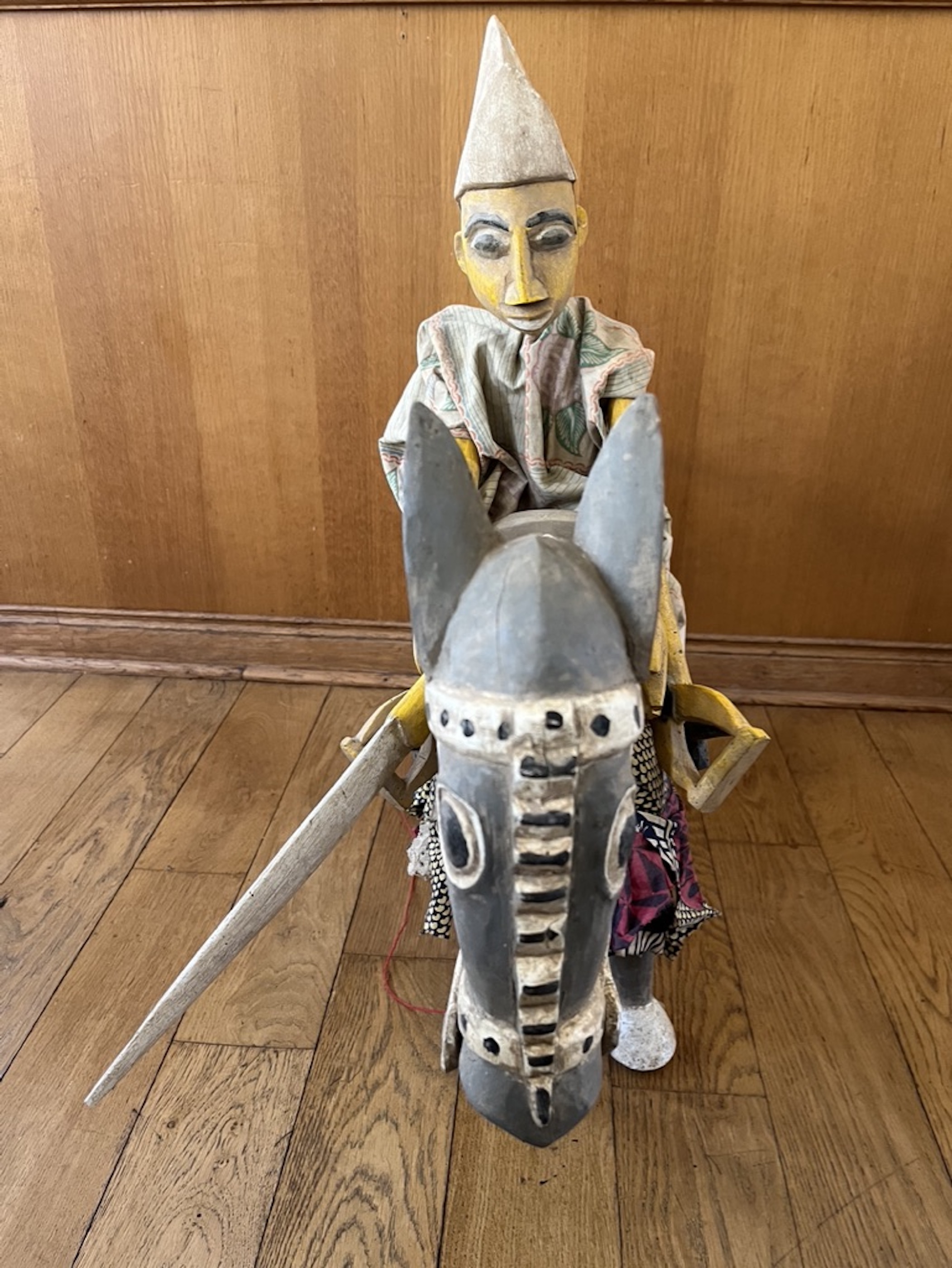 Photo 3 — Marionnette de cavalier – Sogo bò — Bambara, Mali — Art tribal Africain