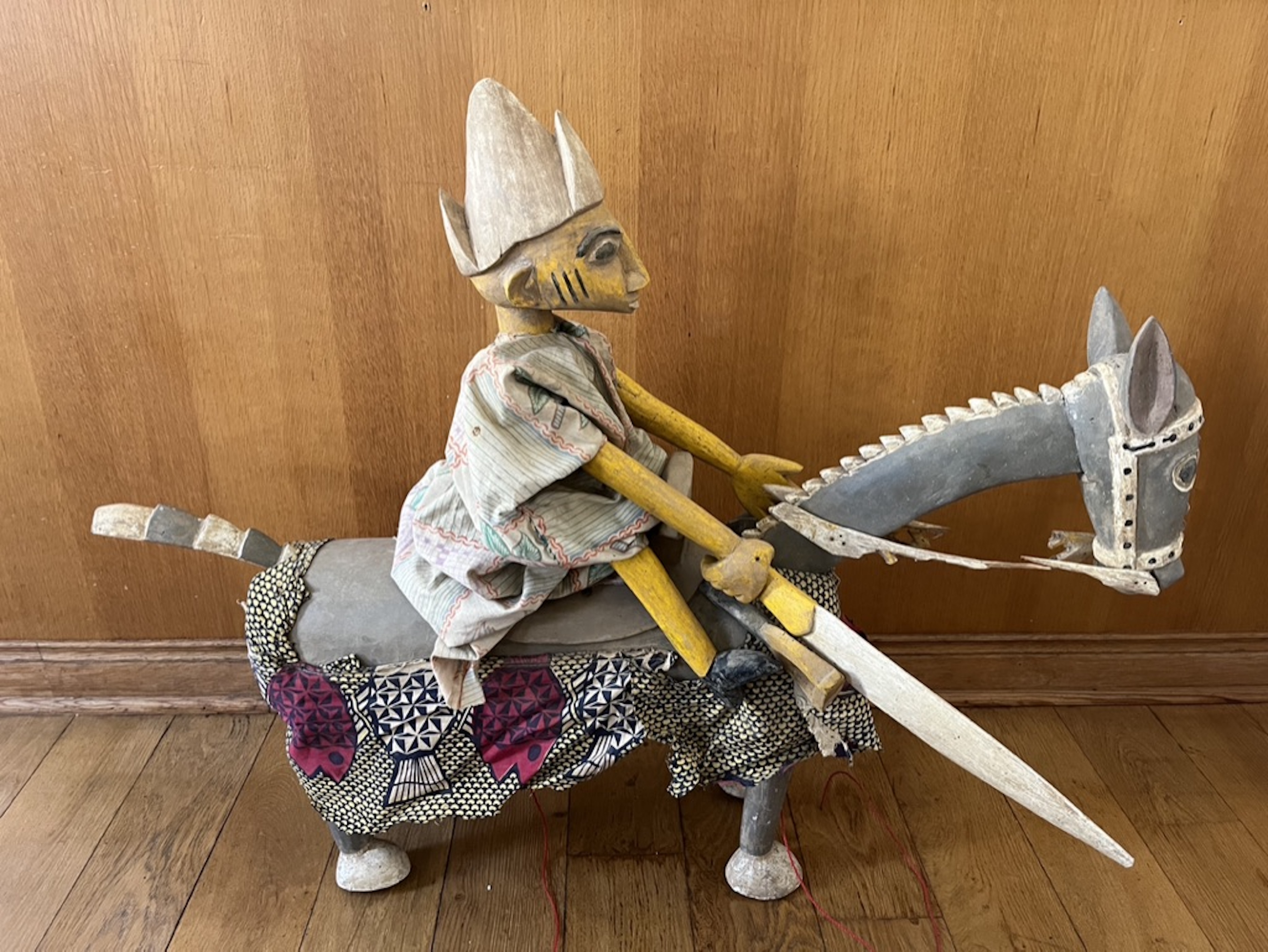 Photo 4 — Marionnette de cavalier – Sogo bò — Bambara, Mali — Art tribal Africain