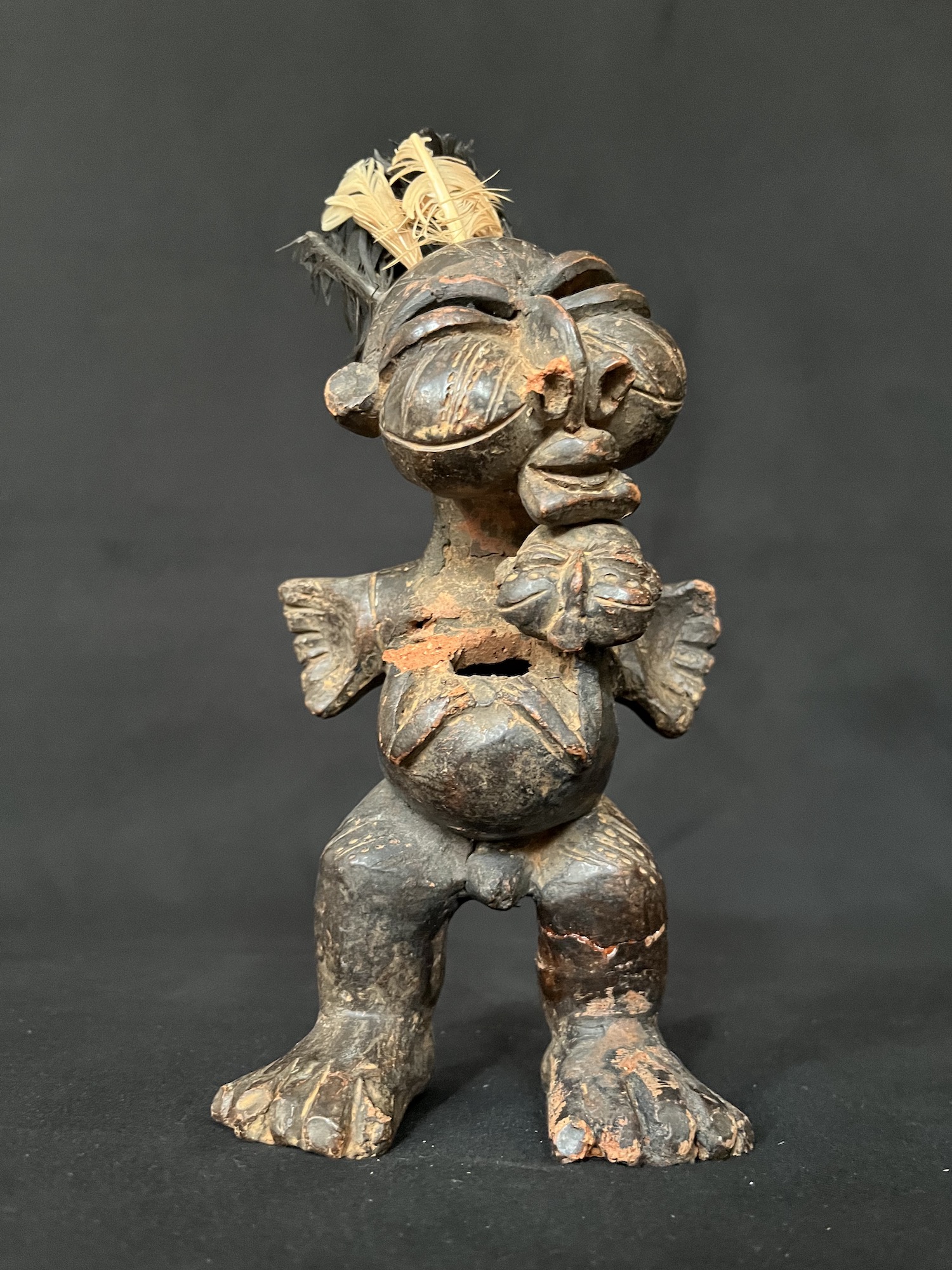 Fétiche Tikar anthropomorphe — Tikar, Cameroun — Art tribal Africain