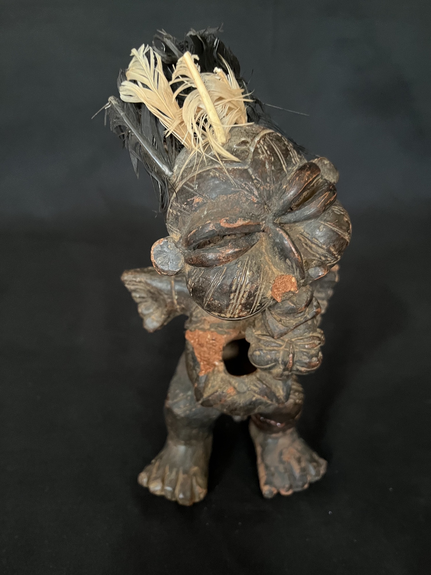 Photo 2 — Fétiche Tikar anthropomorphe — Tikar, Cameroun — Art tribal Africain