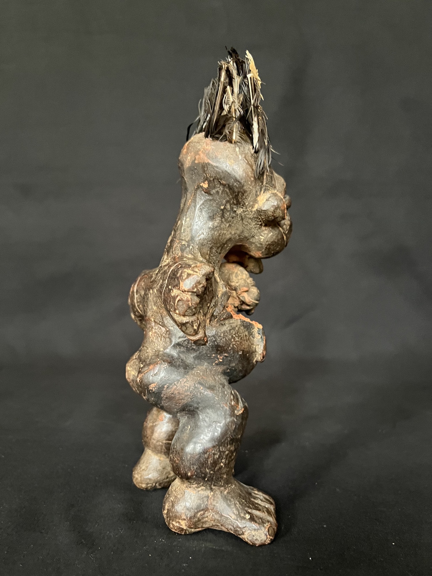 Photo 6 — Fétiche Tikar anthropomorphe — Tikar, Cameroun — Art tribal Africain