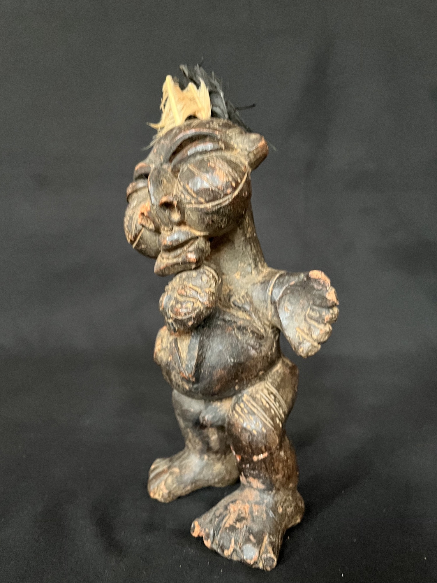 Photo 7 — Fétiche Tikar anthropomorphe — Tikar, Cameroun — Art tribal Africain