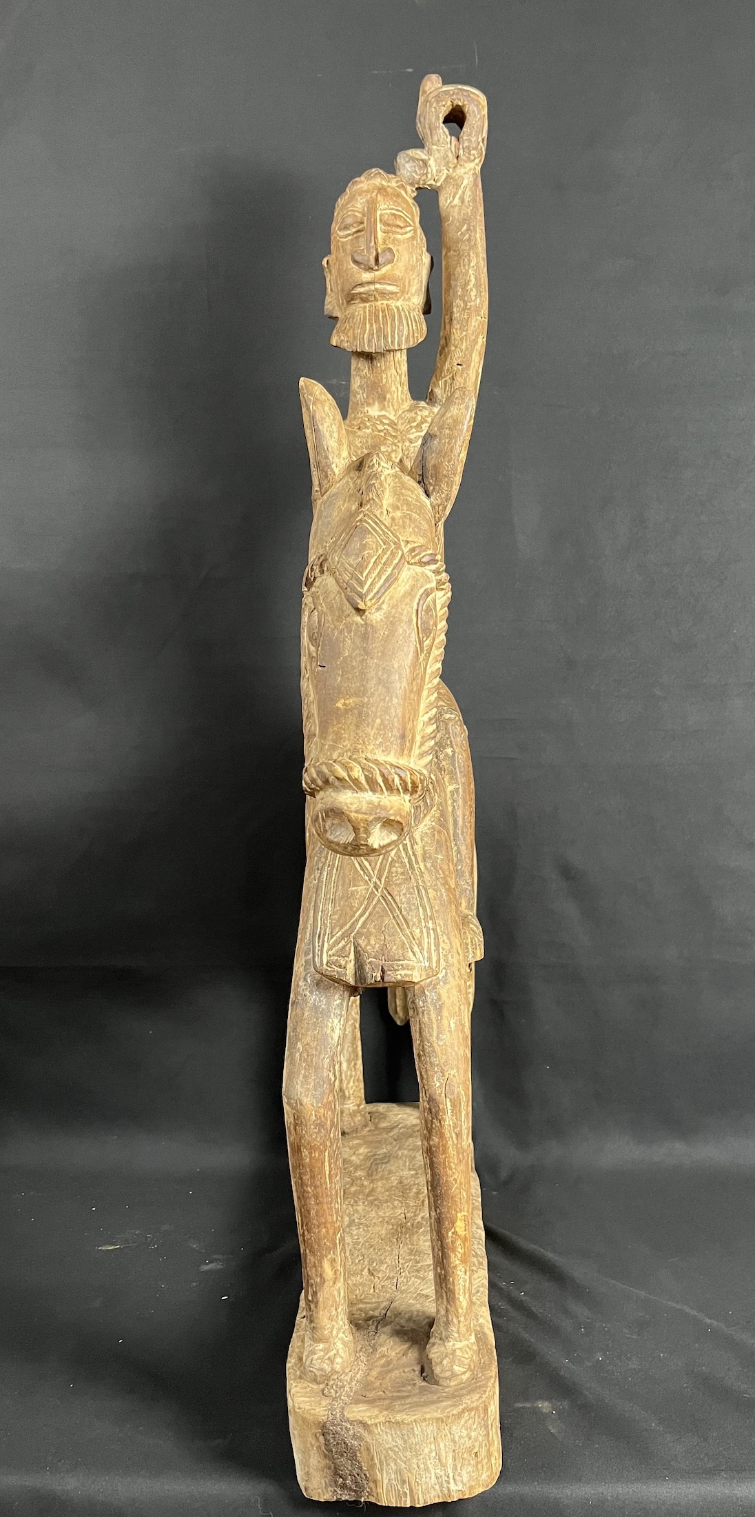 Photo 5 — Cavalier Dogon — Dogon, Mali — Art tribal Africain