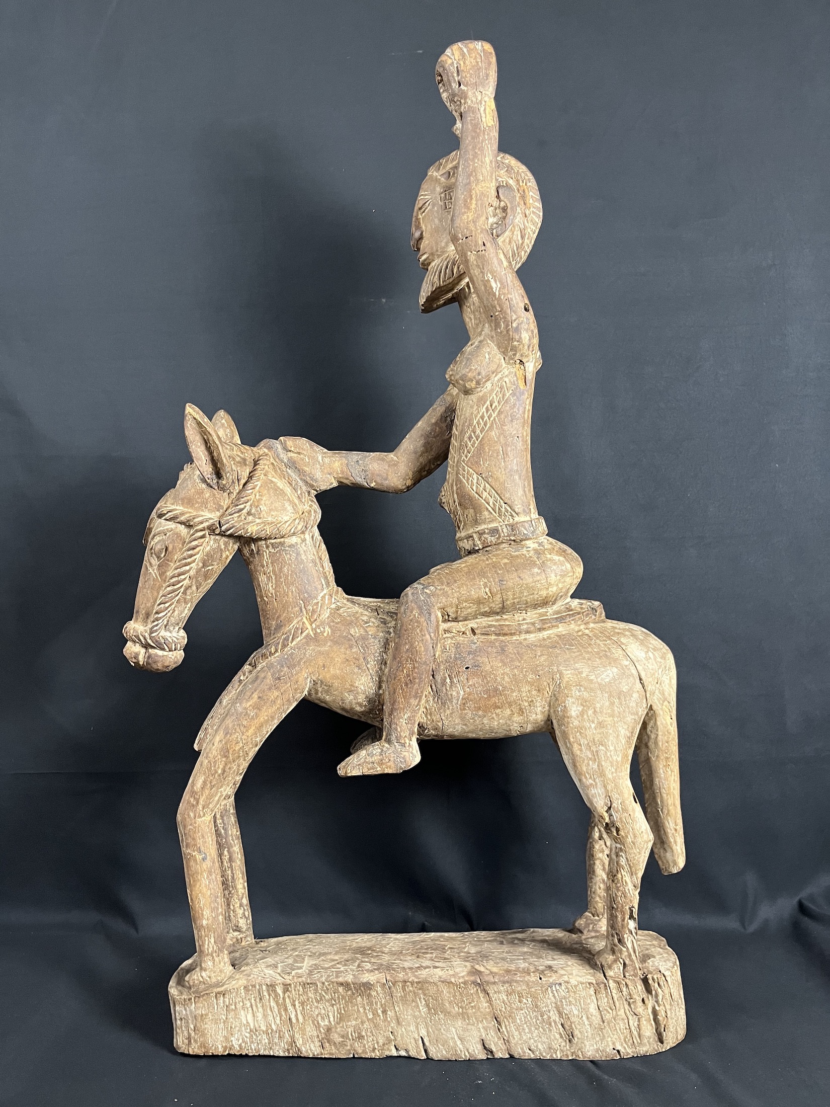 Photo 9 — Cavalier Dogon — Dogon, Mali — Art tribal Africain